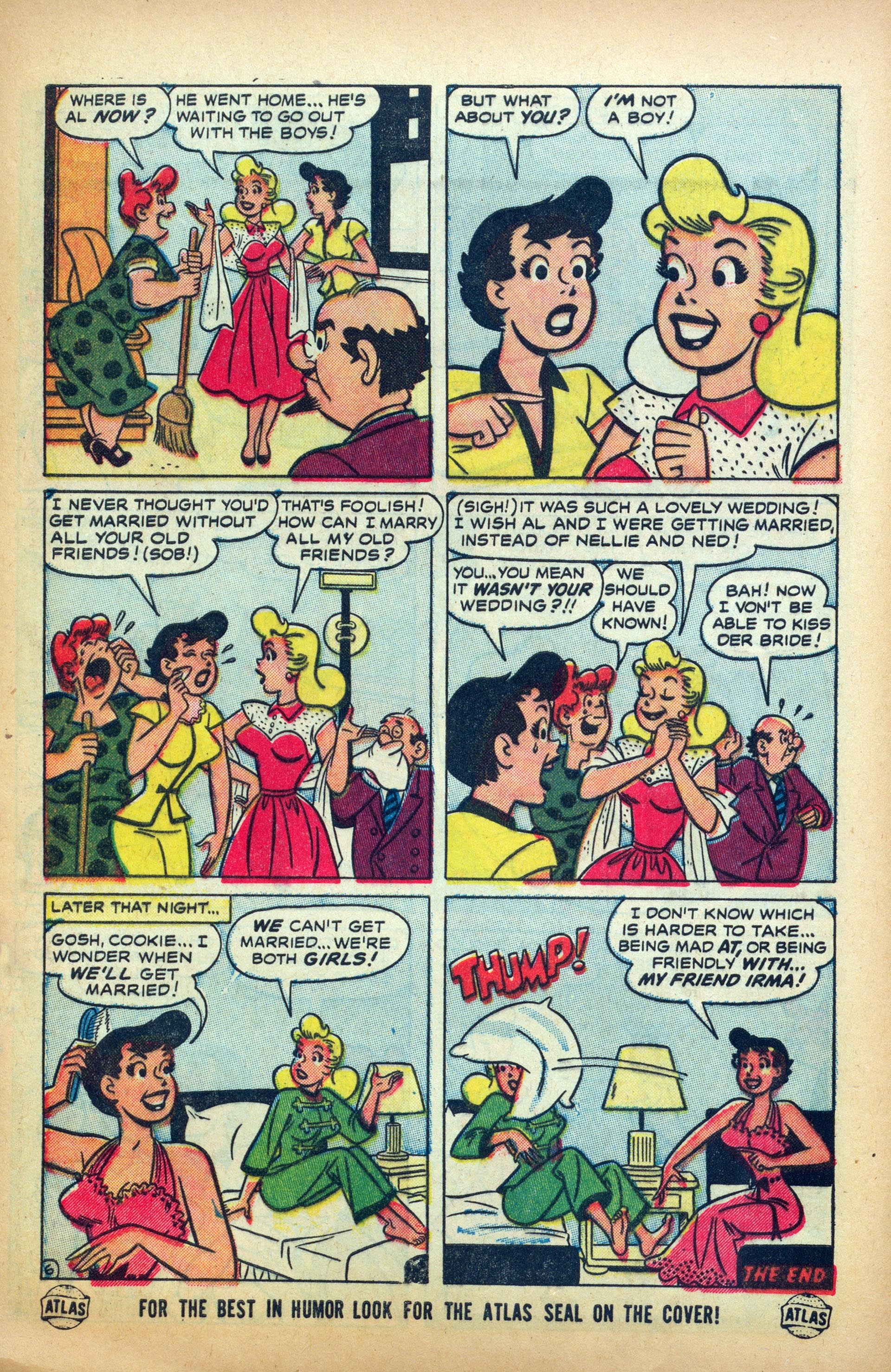 Read online My Friend Irma comic -  Issue #36 - 8