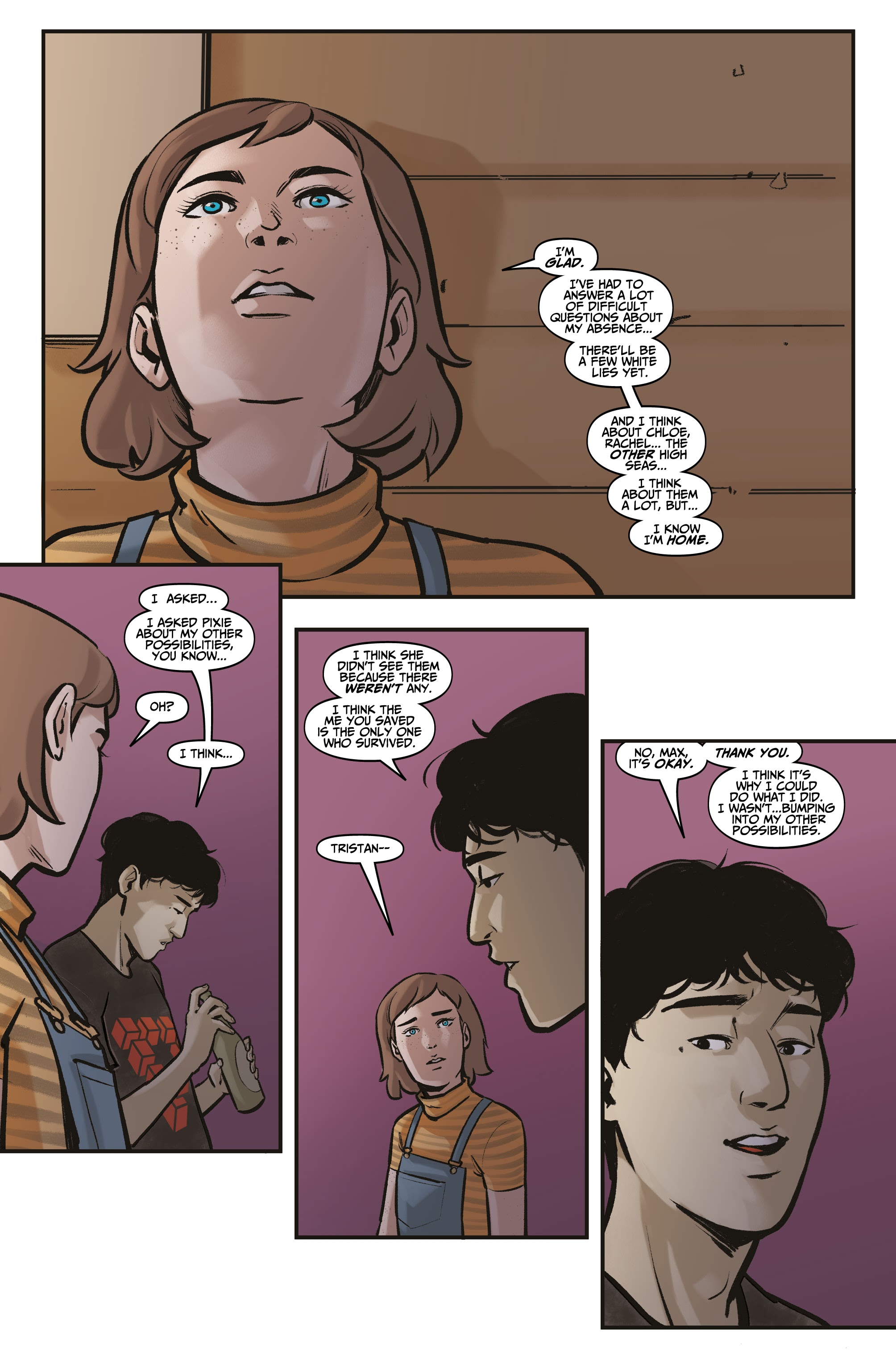 Read online Life is Strange: Settling Dust comic -  Issue #3 - 28