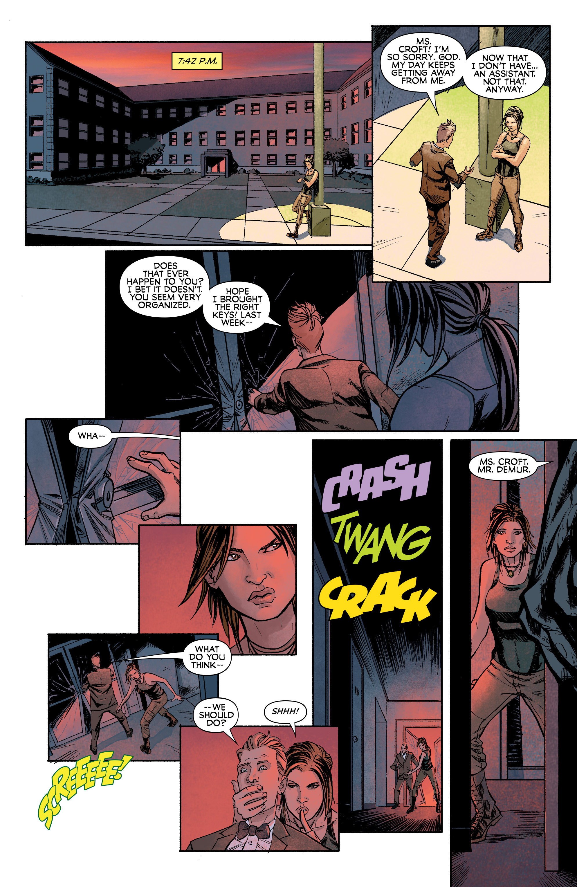 Read online Tomb Raider (2016) comic -  Issue #1 - 23