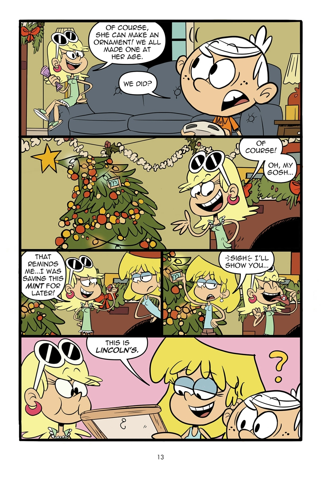 Read online The Loud House Winter Special comic -  Issue # Full - 14