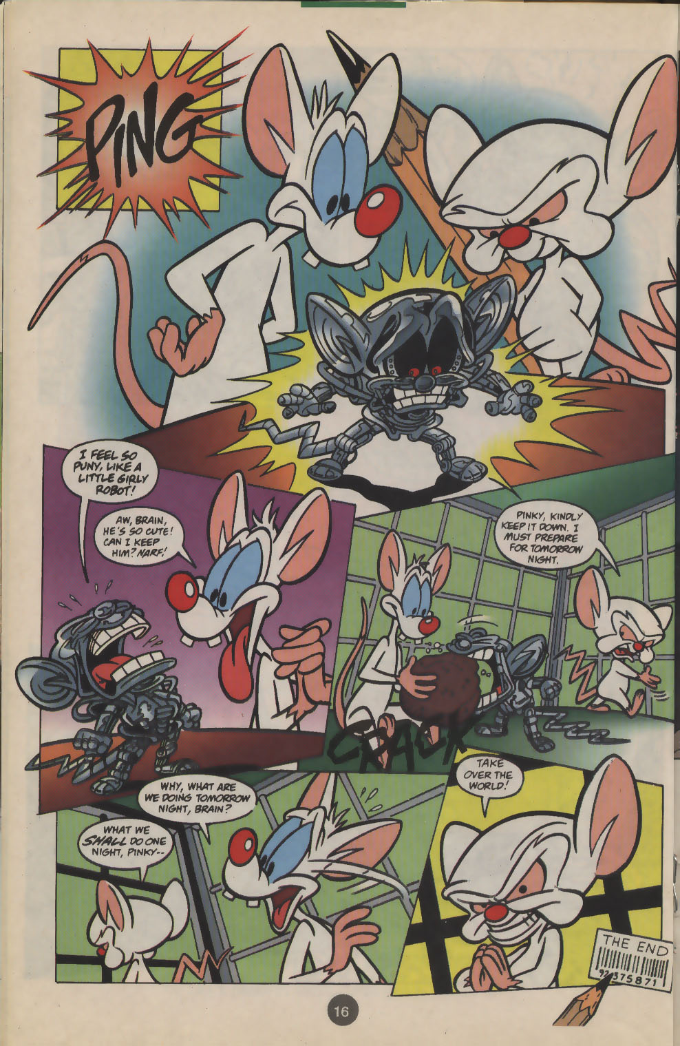 Read online Pinky and The Brain comic -  Issue #3 - 13