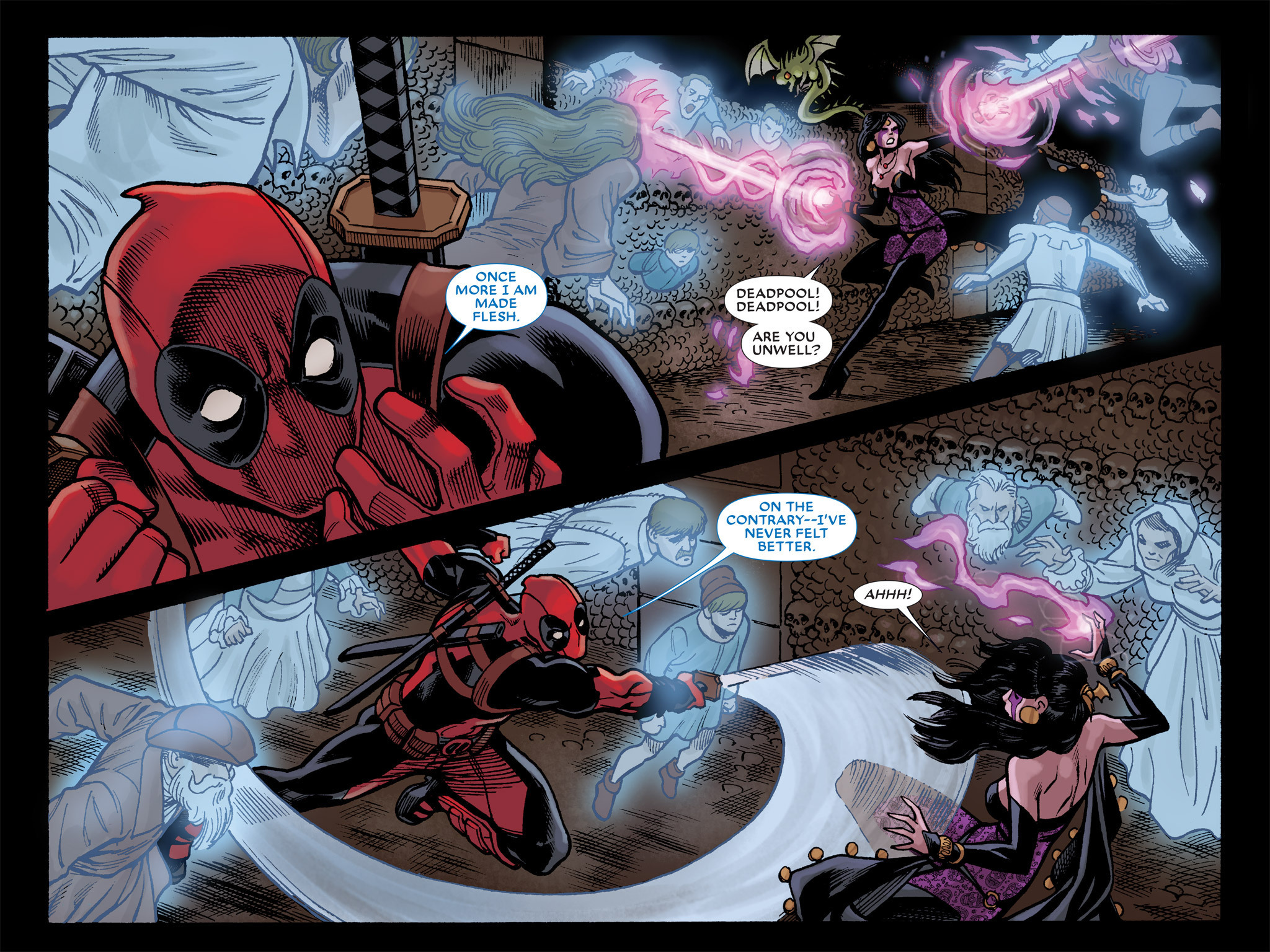 Read online Deadpool: Dracula's Gauntlet comic -  Issue # Part 4 - 99