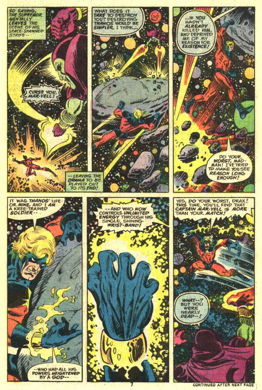 Read online Captain Marvel (1968) comic -  Issue #44 - 6