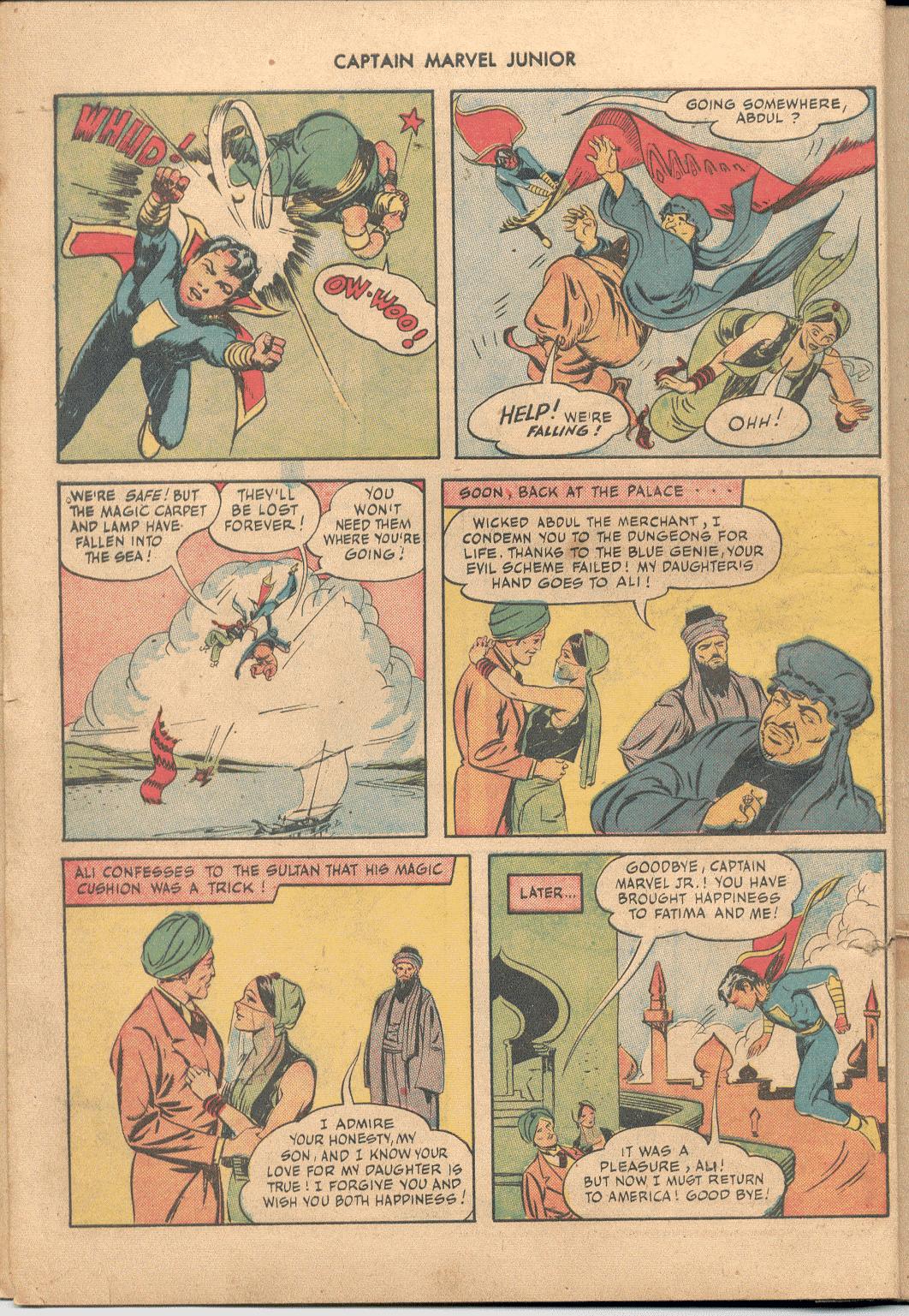 Read online Captain Marvel, Jr. comic -  Issue #38 - 11