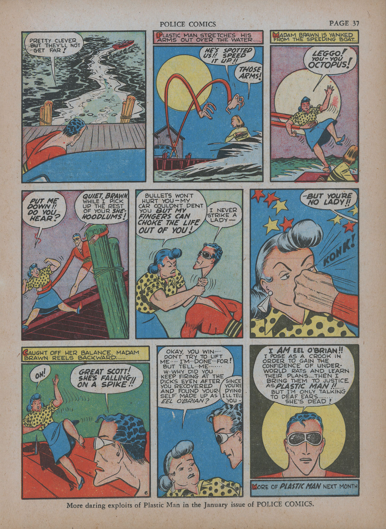Read online Police Comics comic -  Issue #5 - 41