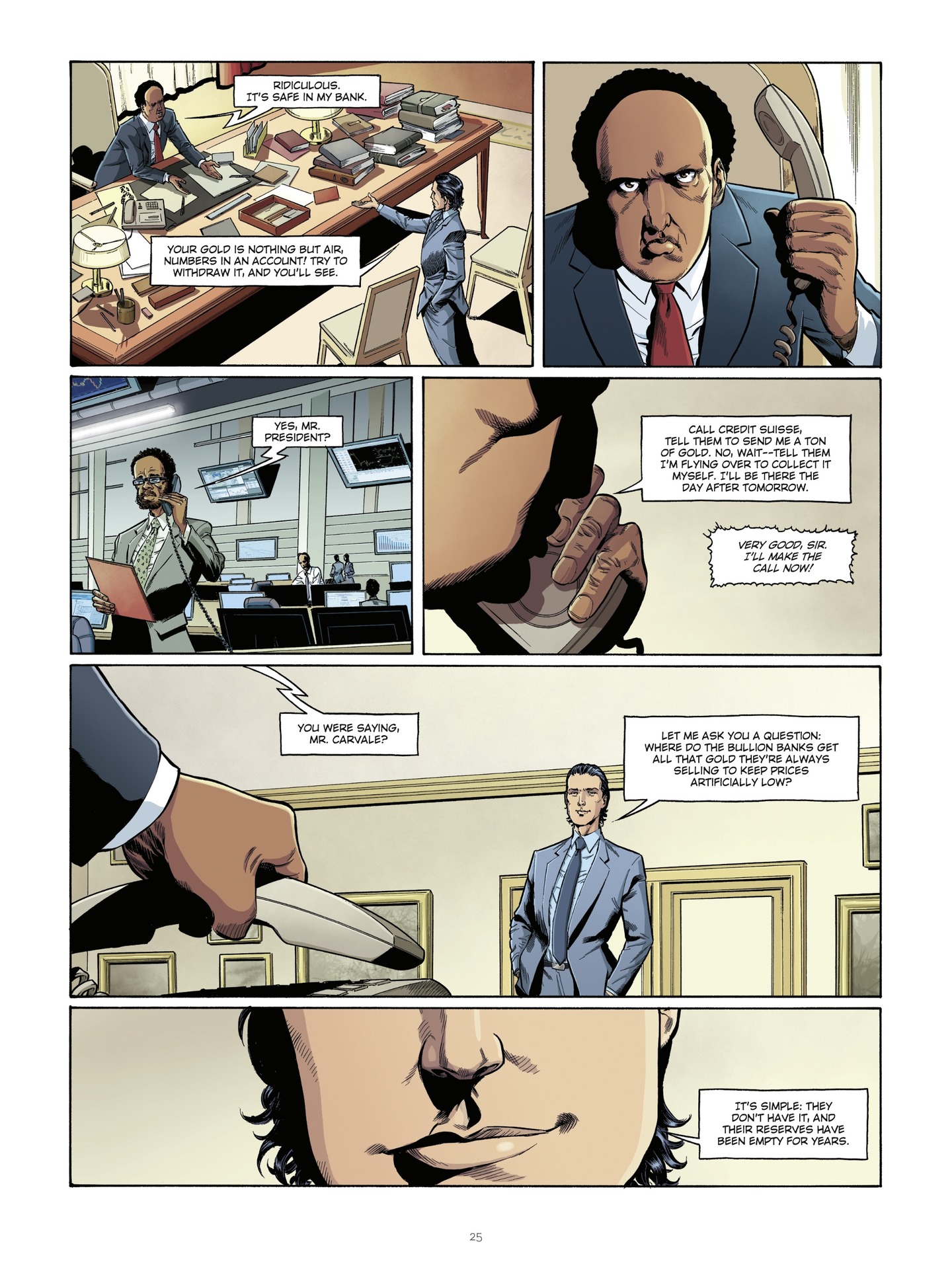 Read online Hedge Fund comic -  Issue #5 - 24