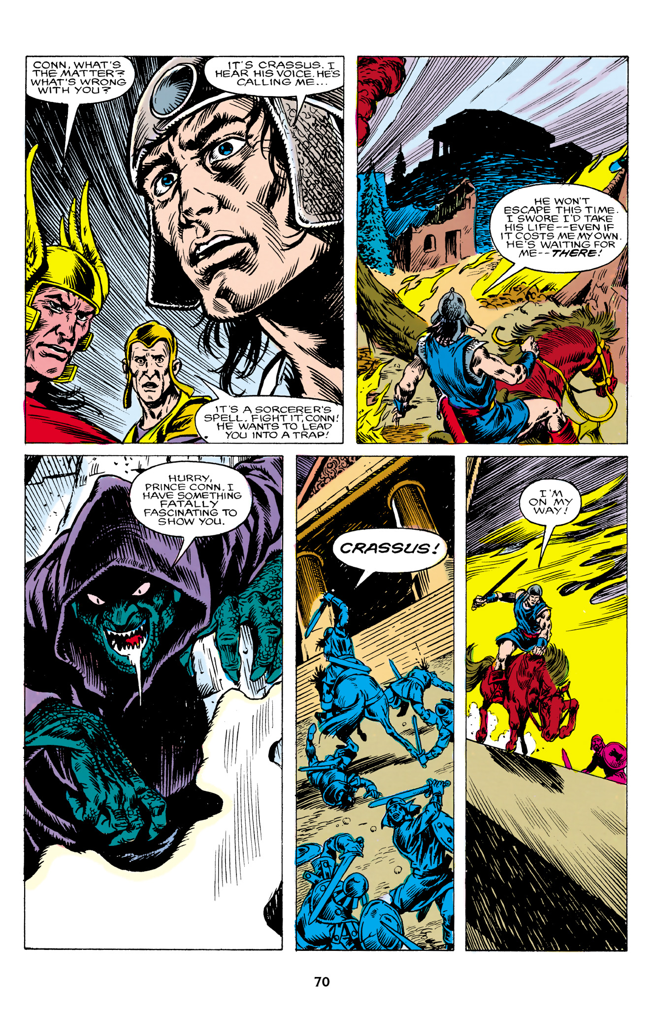 Read online The Chronicles of King Conan comic -  Issue # TPB 9 (Part 1) - 70