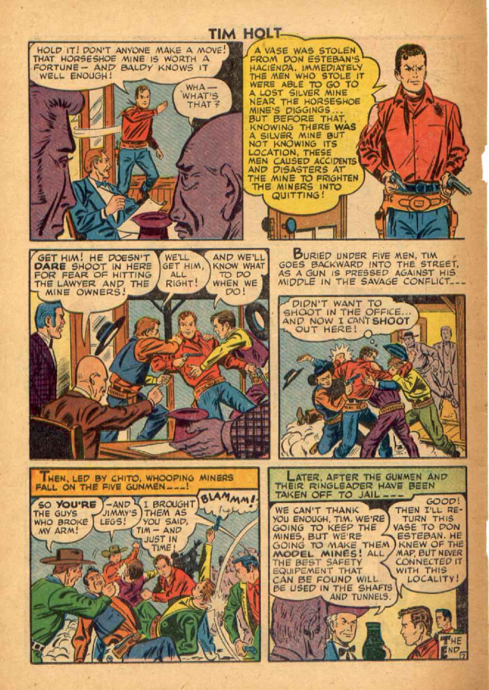 Read online Tim Holt comic -  Issue #9 - 24