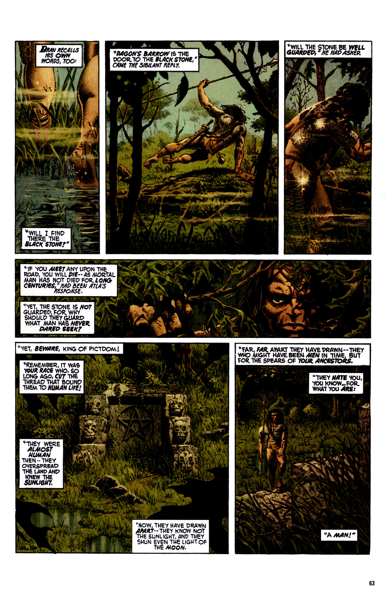 Read online Robert E. Howard's Savage Sword comic -  Issue #1 - 63