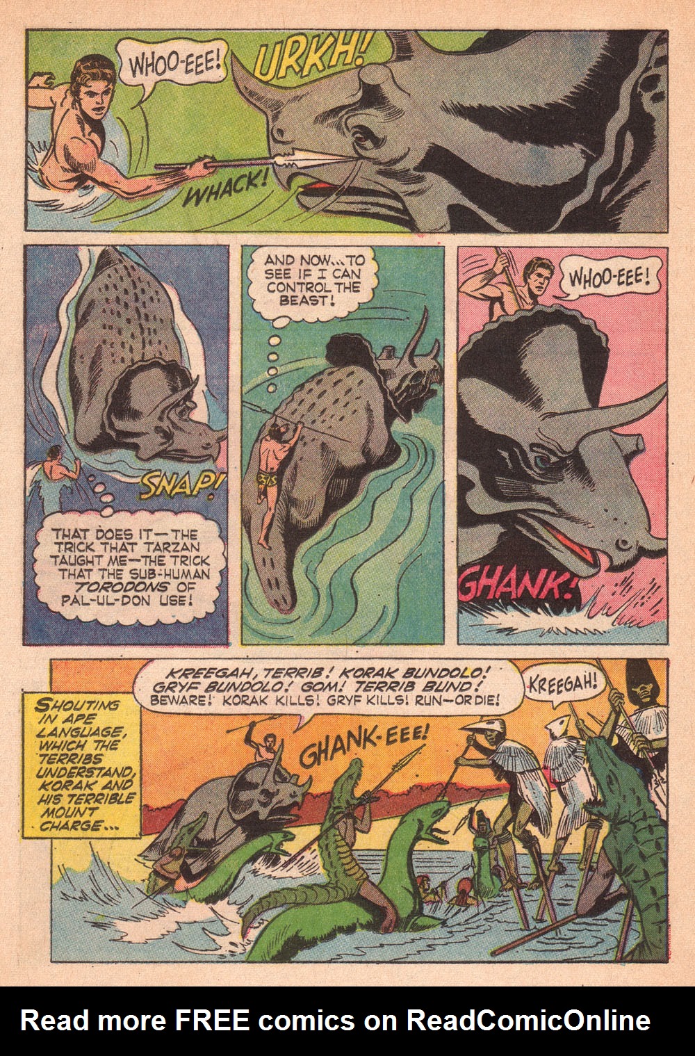 Read online Korak, Son of Tarzan (1964) comic -  Issue #11 - 16