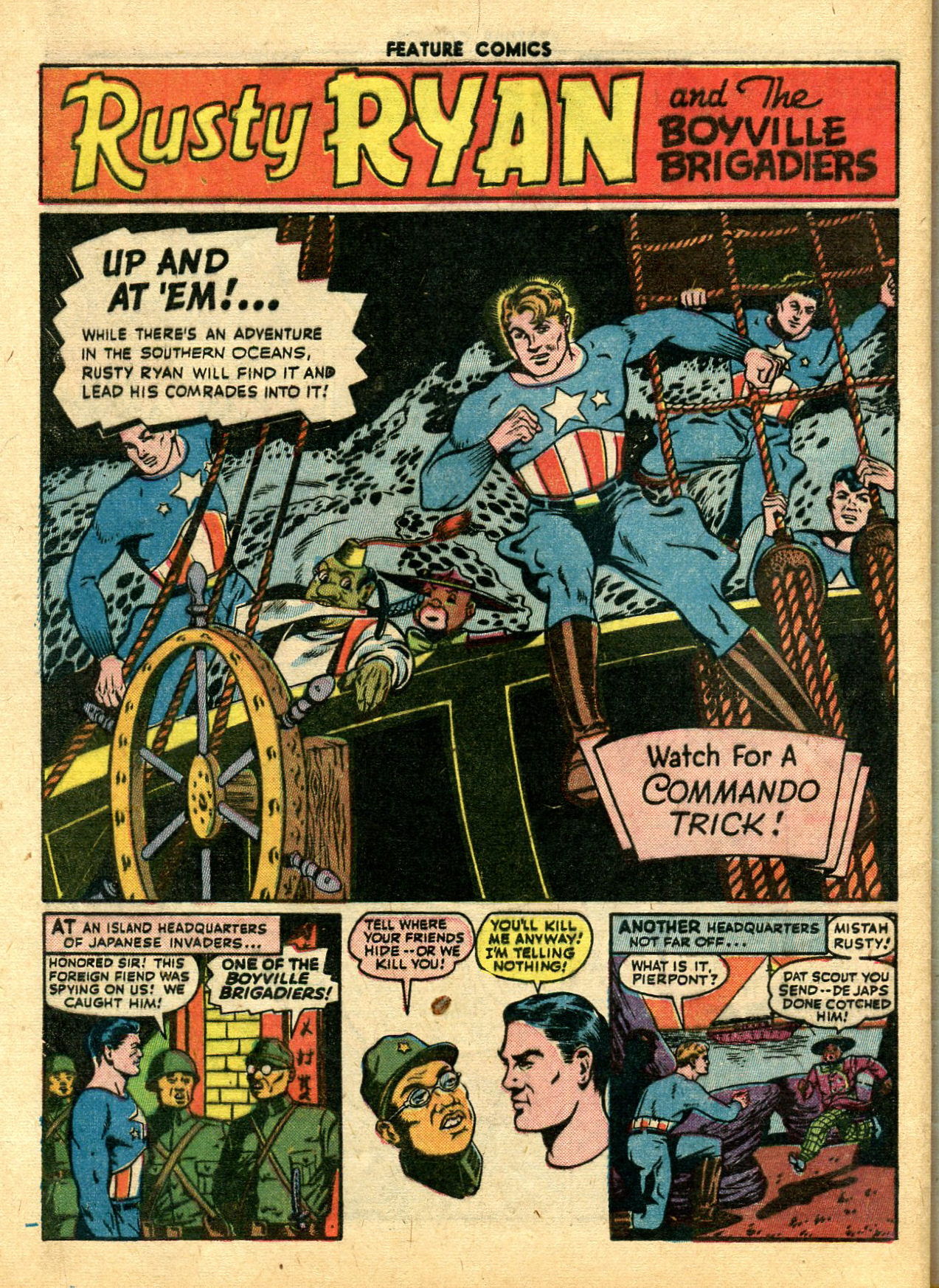 Read online Feature Comics comic -  Issue #84 - 52