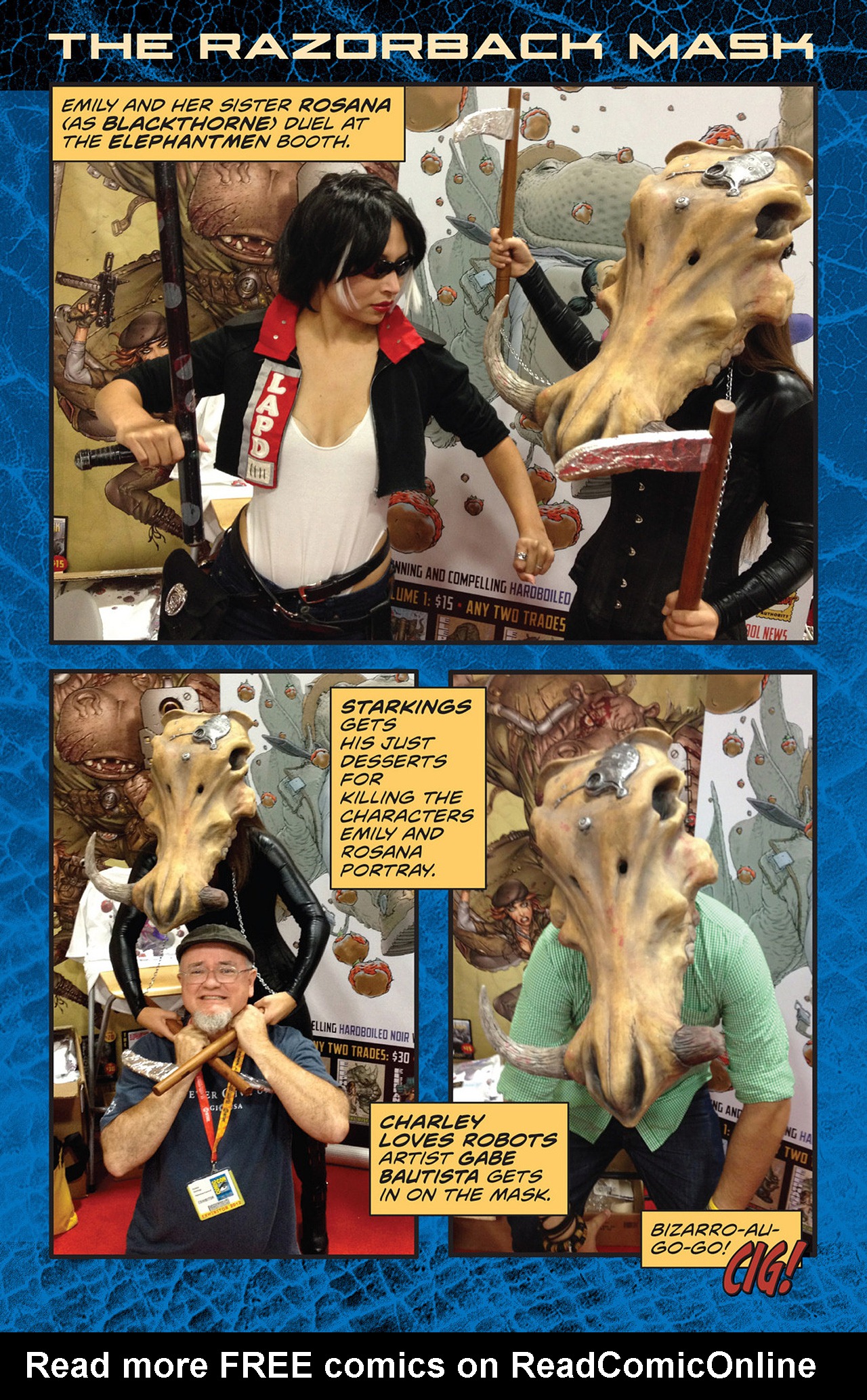 Read online Elephantmen comic -  Issue #44 - 34