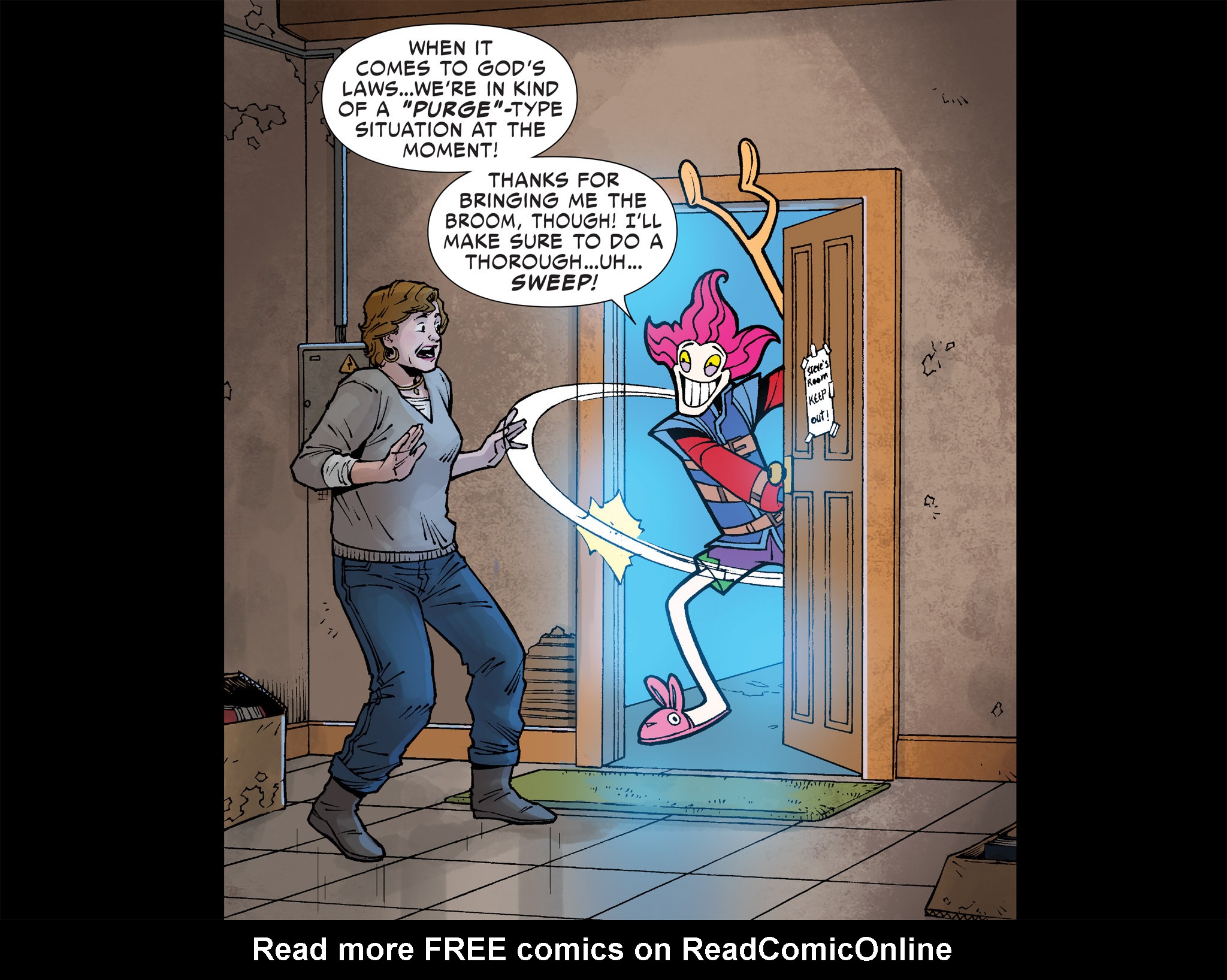 Read online Slapstick Infinite Comic comic -  Issue #4 - 7