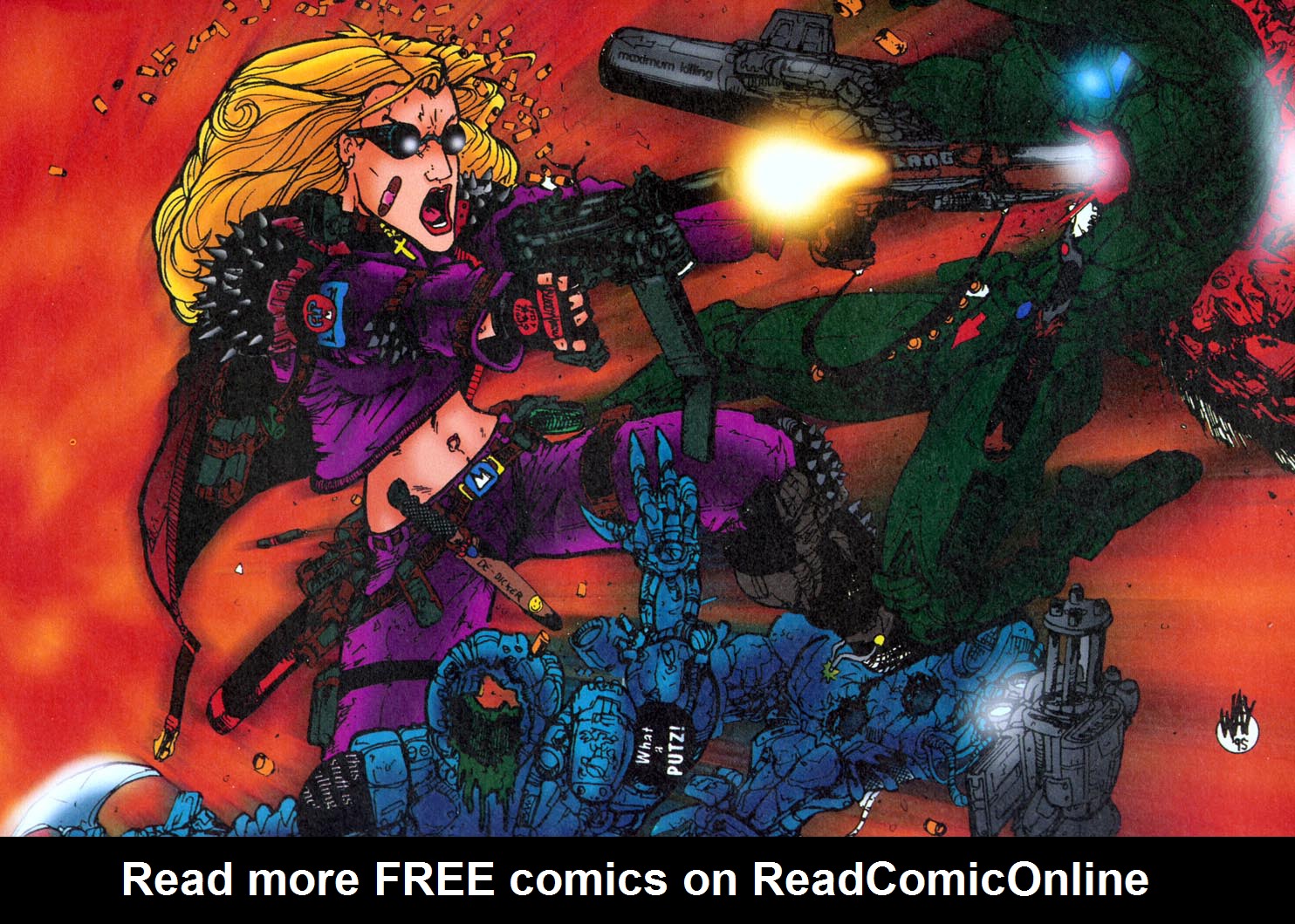Read online Shotgun Mary Shooting Gallery comic -  Issue # Full - 21