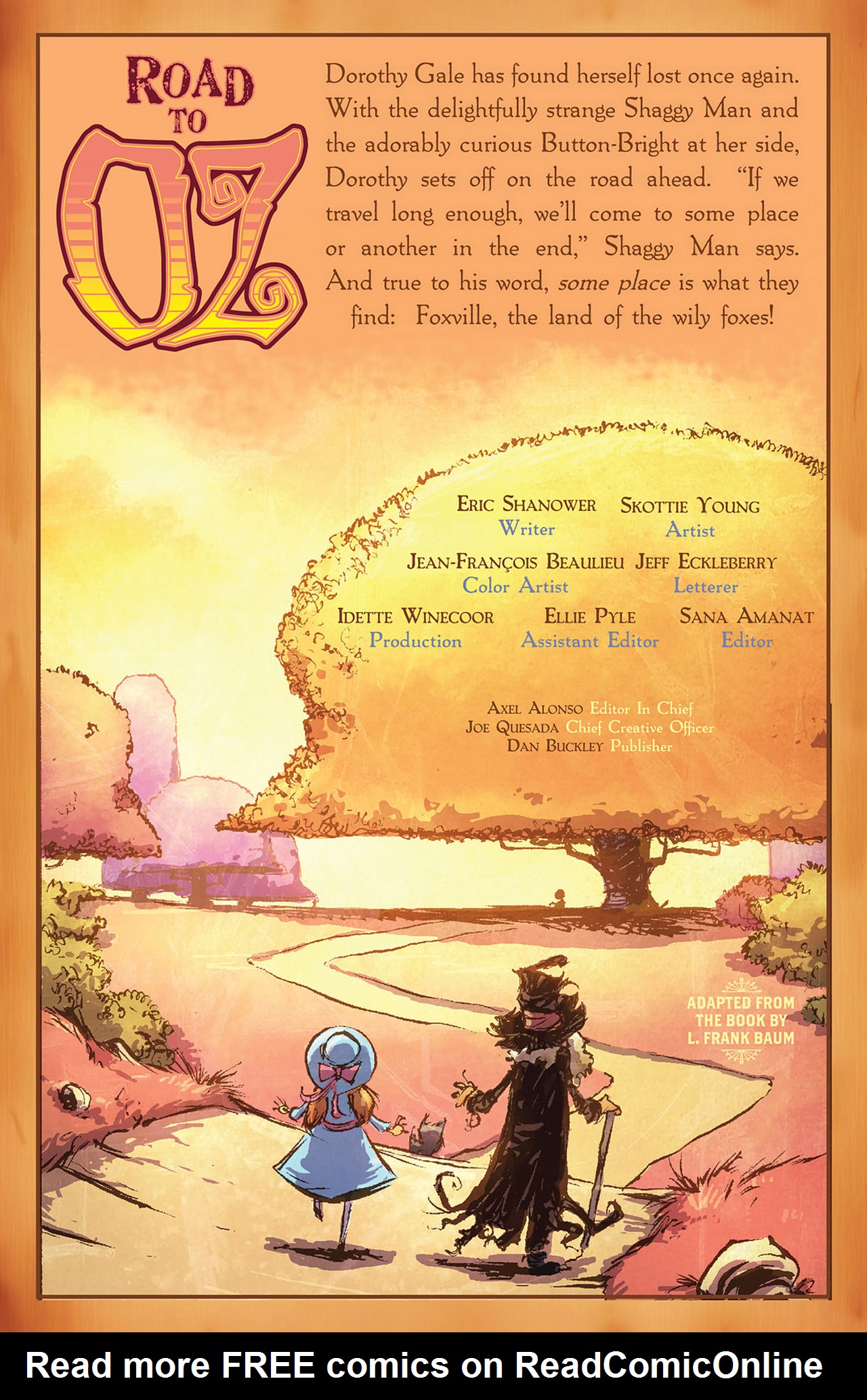 Read online Road To Oz comic -  Issue #2 - 2