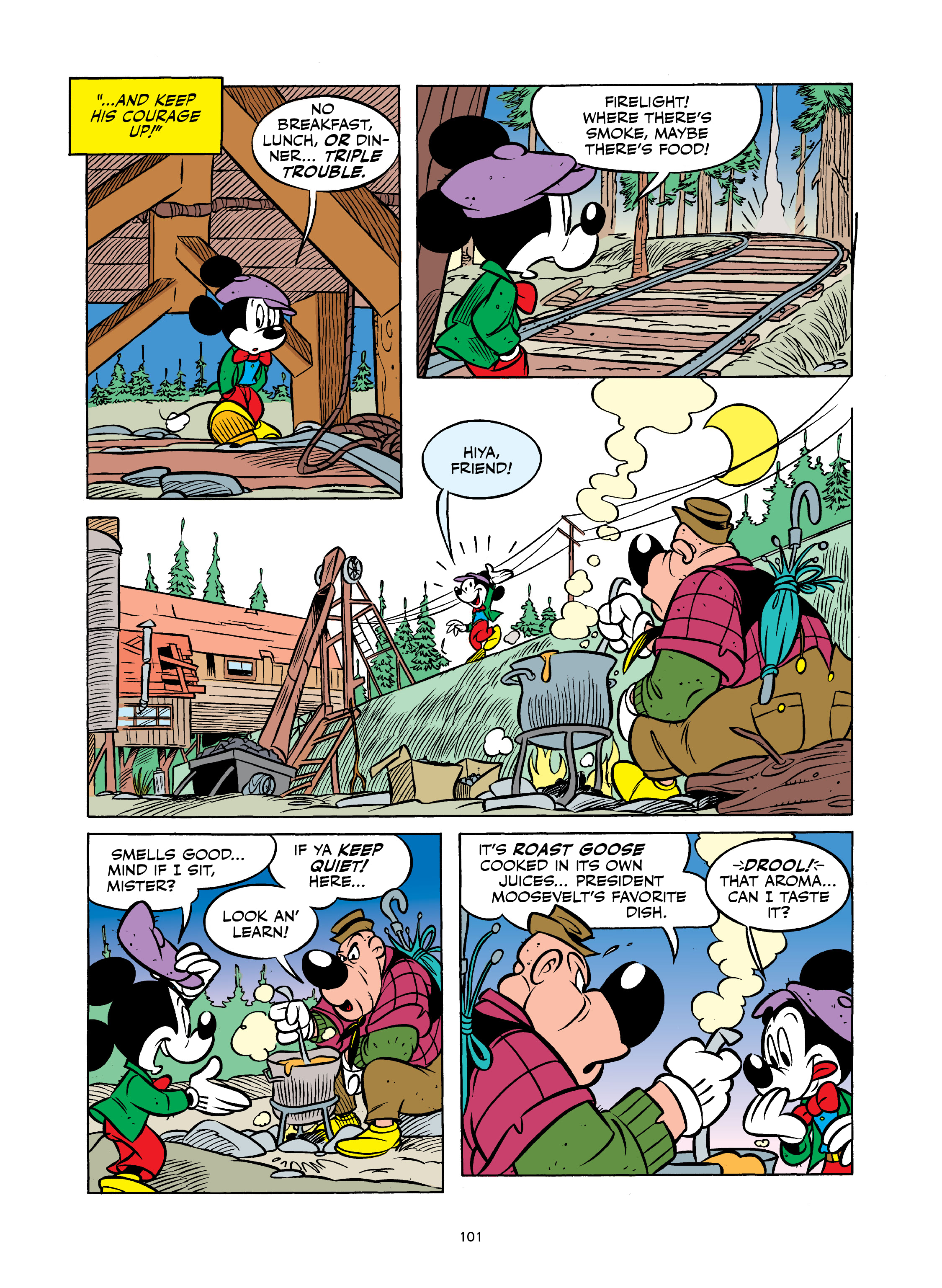 Read online Walt Disney's Mickey and Donald: "For Whom the Doorbell Tolls" and Other Tales Inspired by Hemingway comic -  Issue # TPB (Part 2) - 2