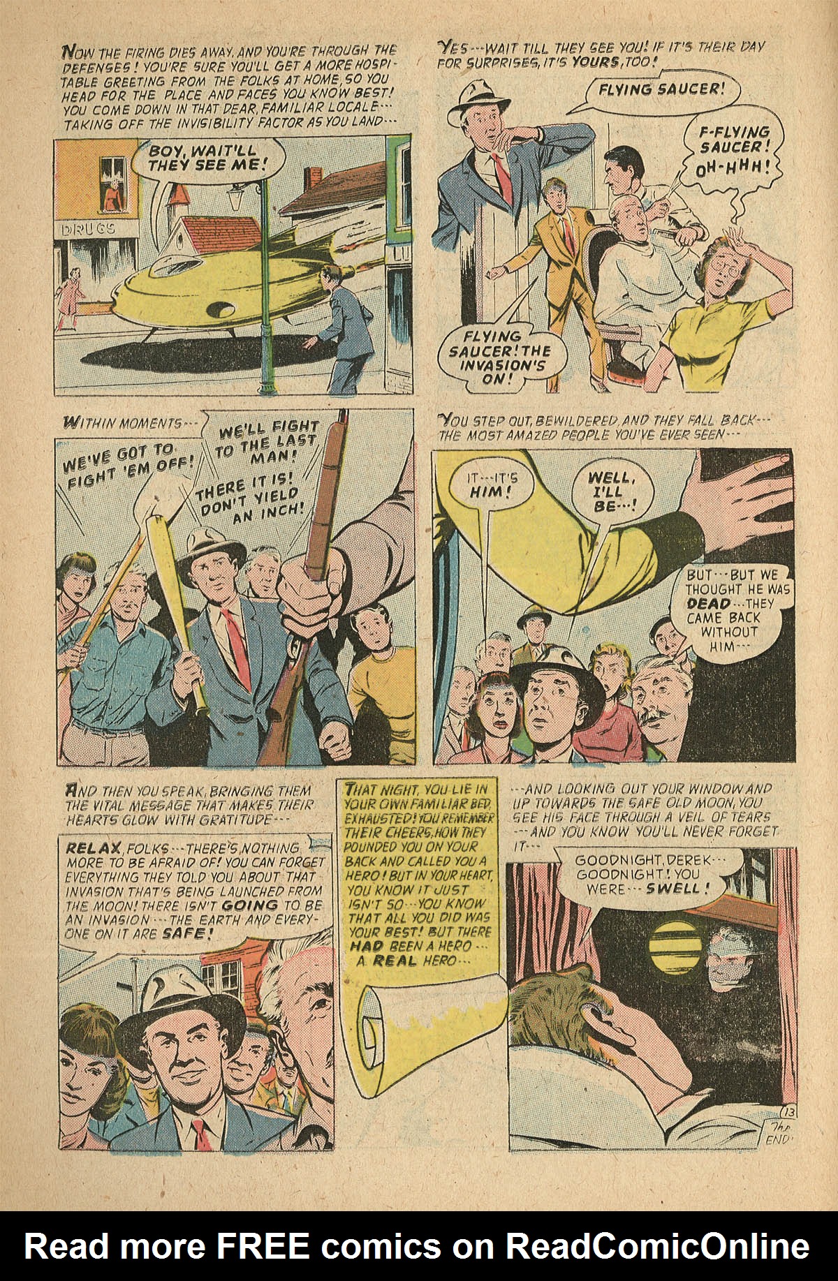 Read online Adventures Into The Unknown comic -  Issue #95 - 16