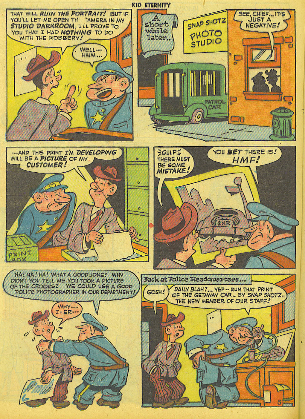 Read online Kid Eternity (1946) comic -  Issue #1 - 30