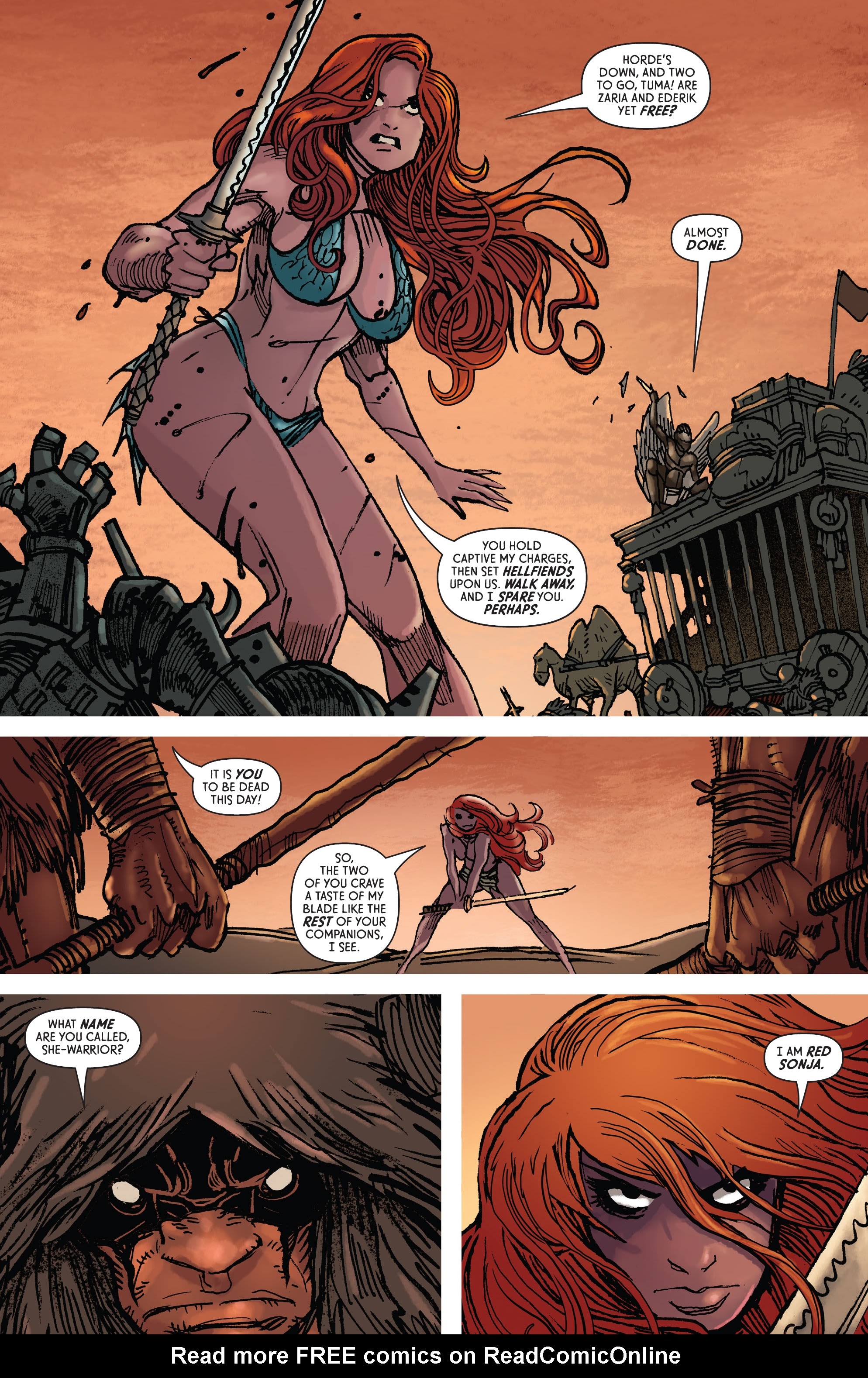 Read online The Invincible Red Sonja comic -  Issue #8 - 14