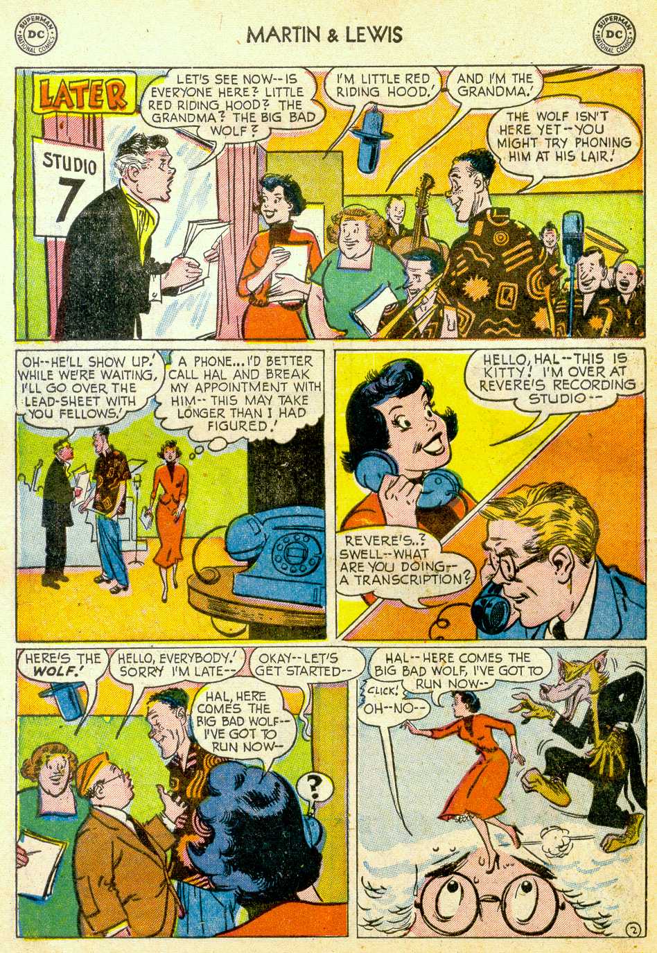 Read online The Adventures of Dean Martin and Jerry Lewis comic -  Issue #6 - 38
