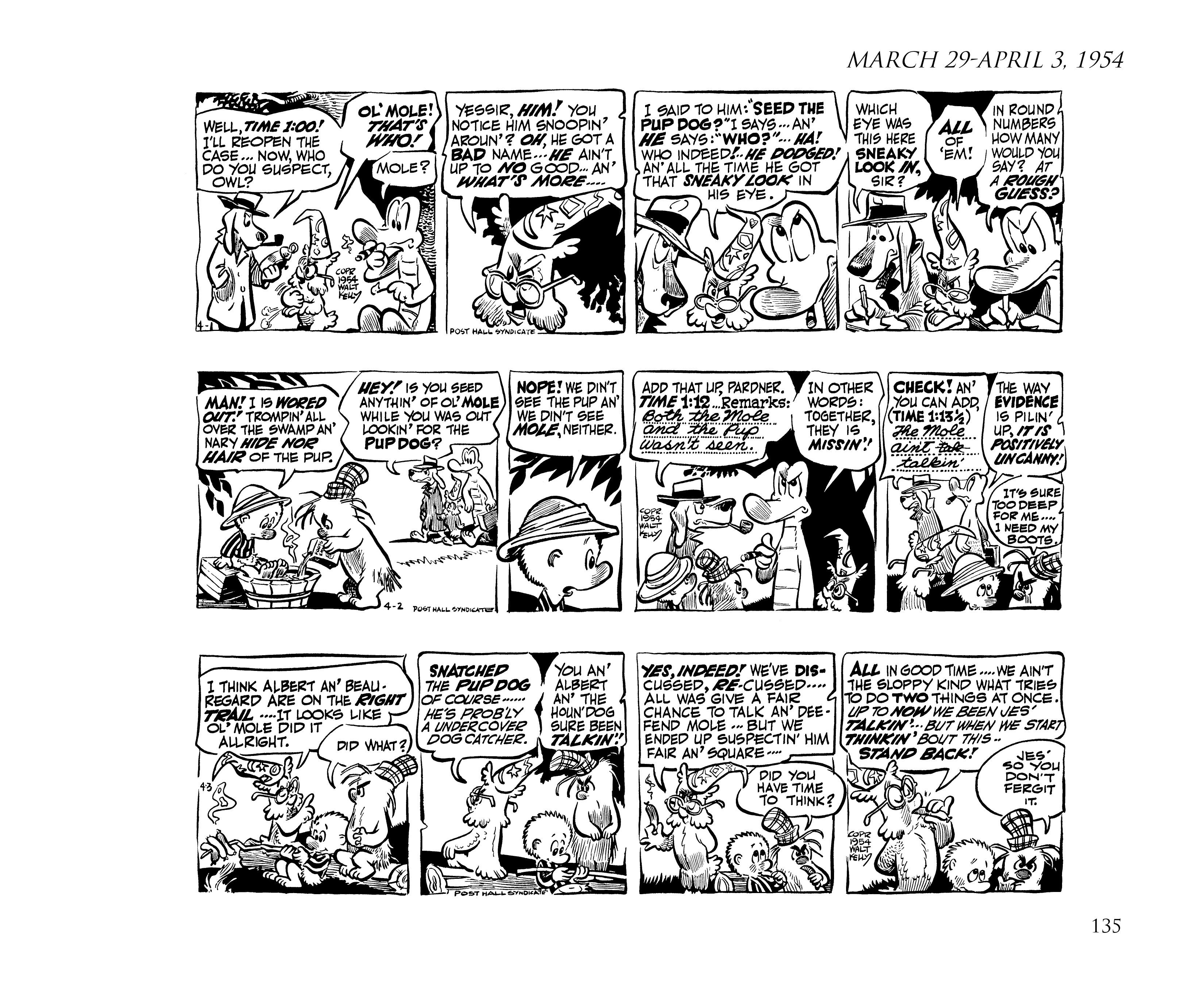 Read online Pogo by Walt Kelly: The Complete Syndicated Comic Strips comic -  Issue # TPB 3 (Part 2) - 47