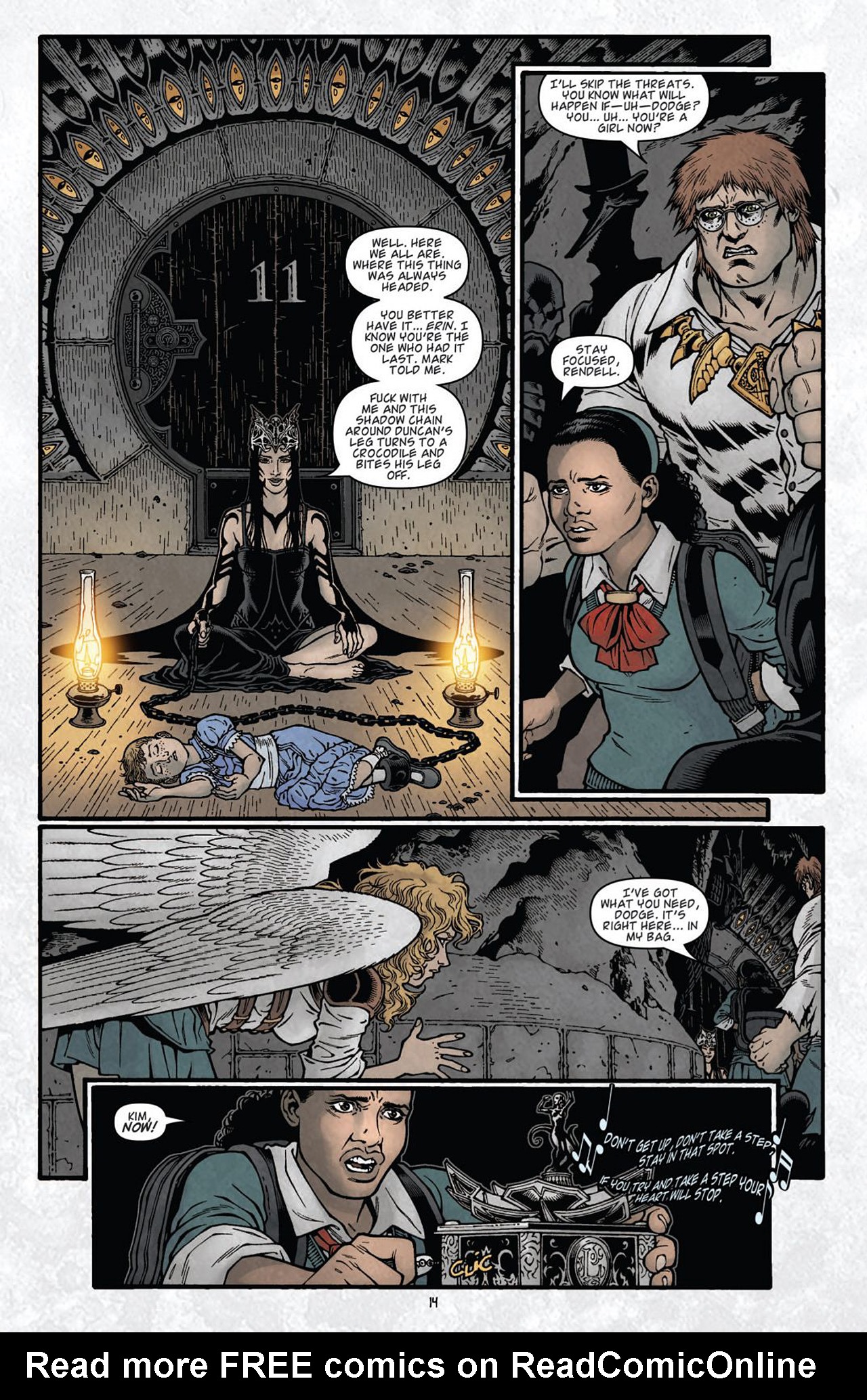 Read online Locke & Key: Clockworks comic -  Issue #6 - 16