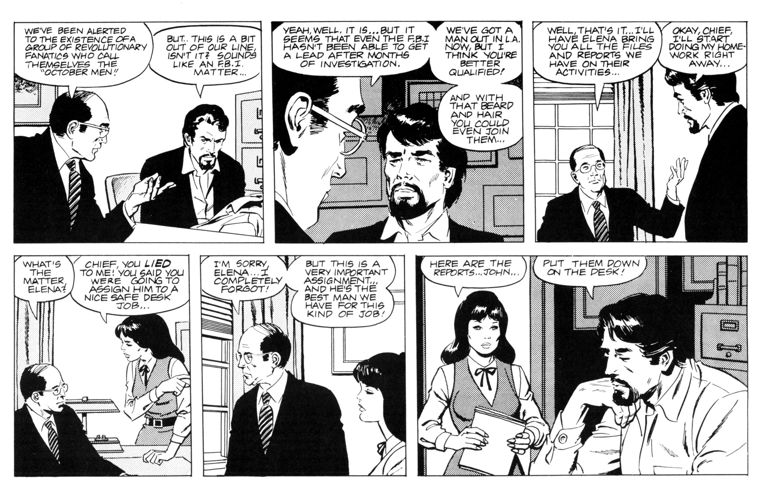 Read online Wallace Wood's Cannon comic -  Issue #5 - 6