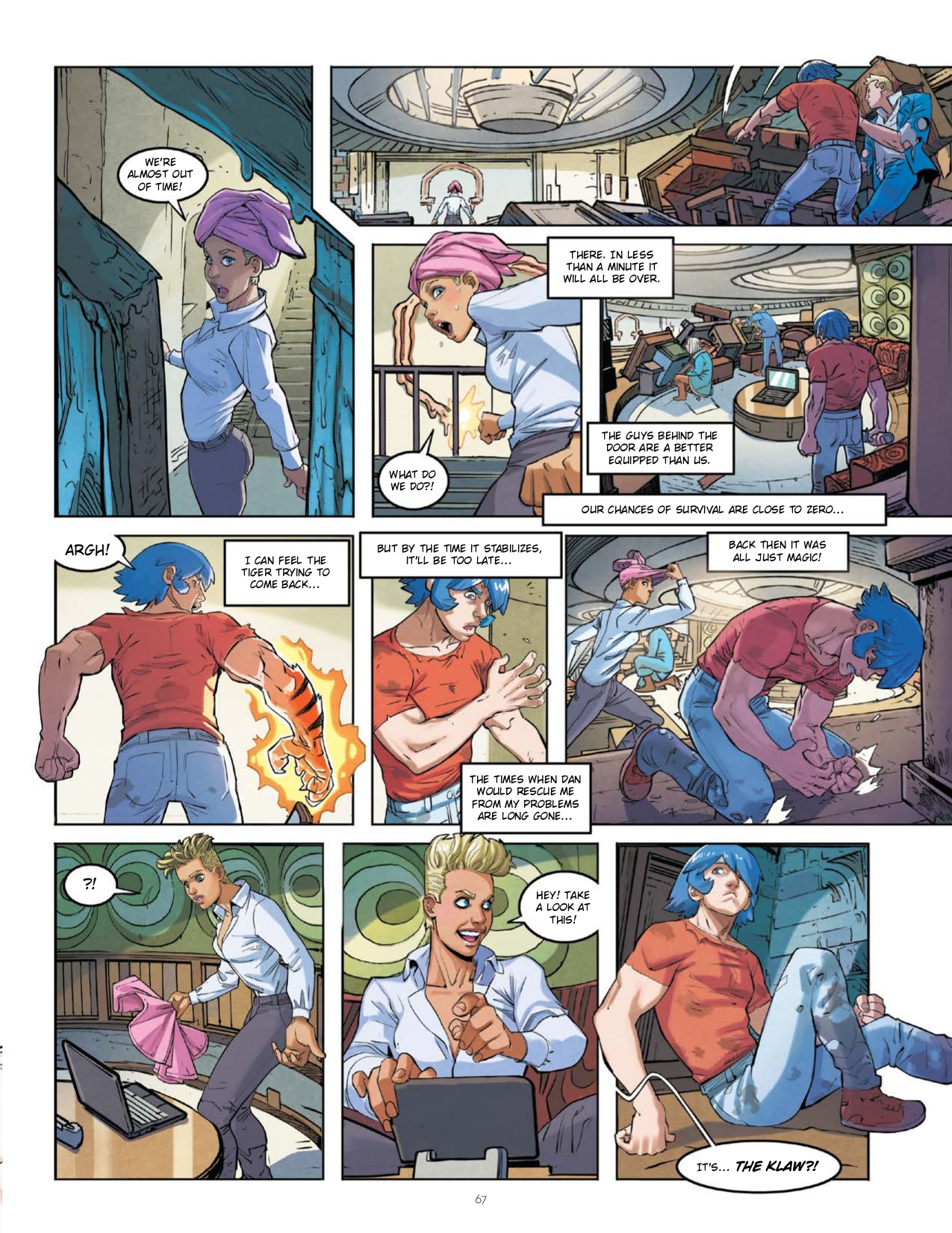 Read online Klaw comic -  Issue # TPB 4 - 65