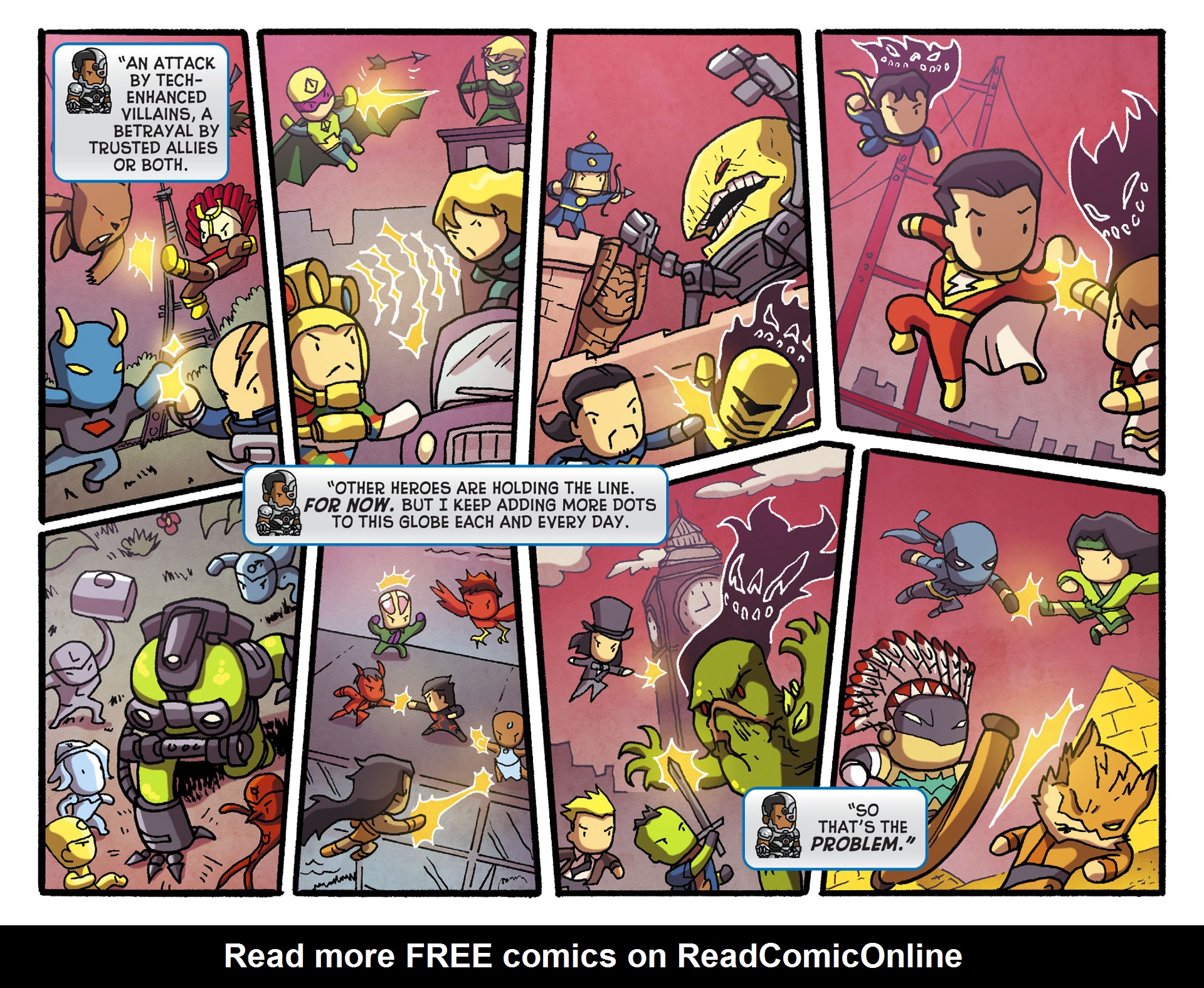 Read online Scribblenauts Unmasked: A Crisis of Imagination comic -  Issue #5 - 4