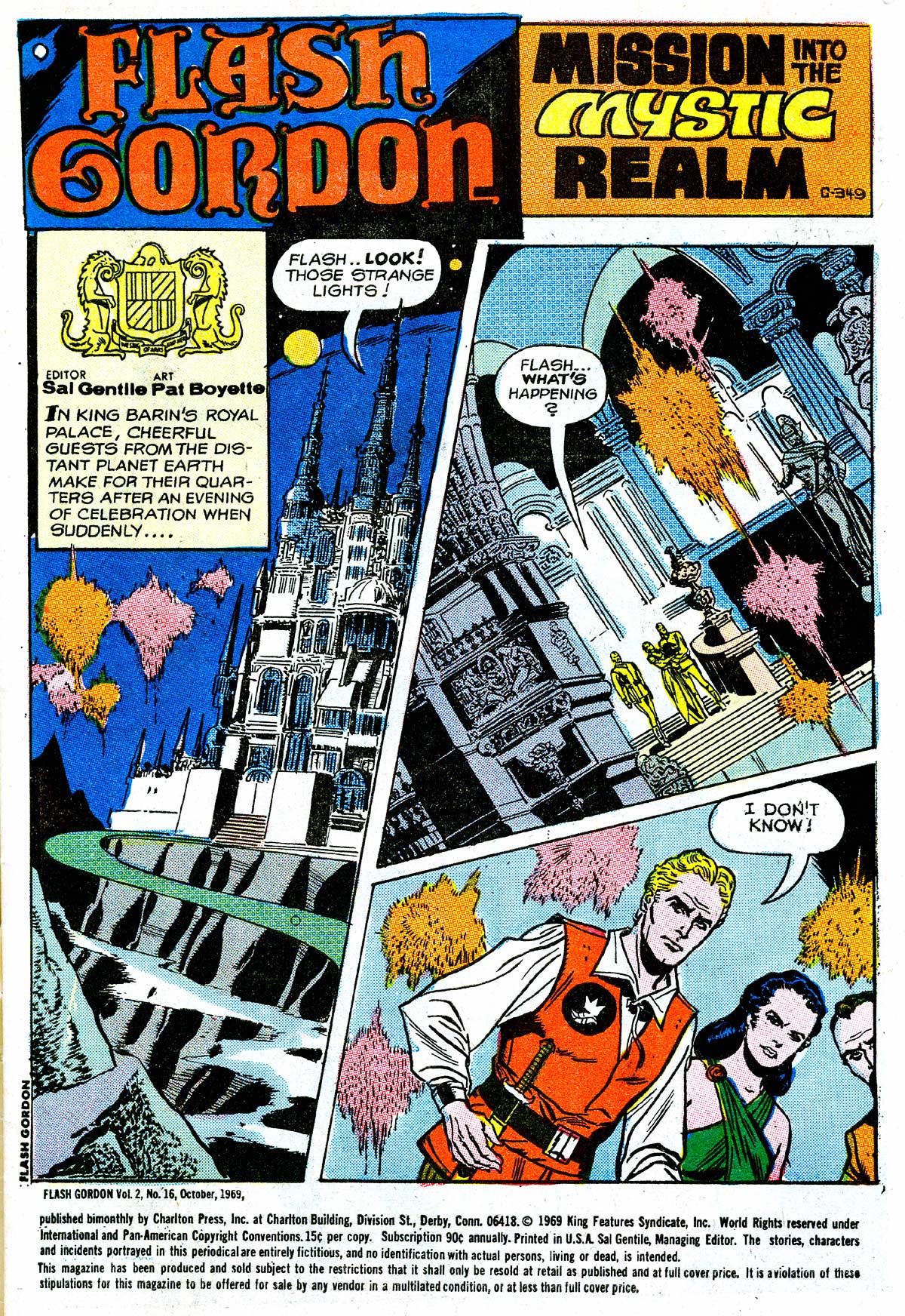 Read online Flash Gordon (1969) comic -  Issue #16 - 2