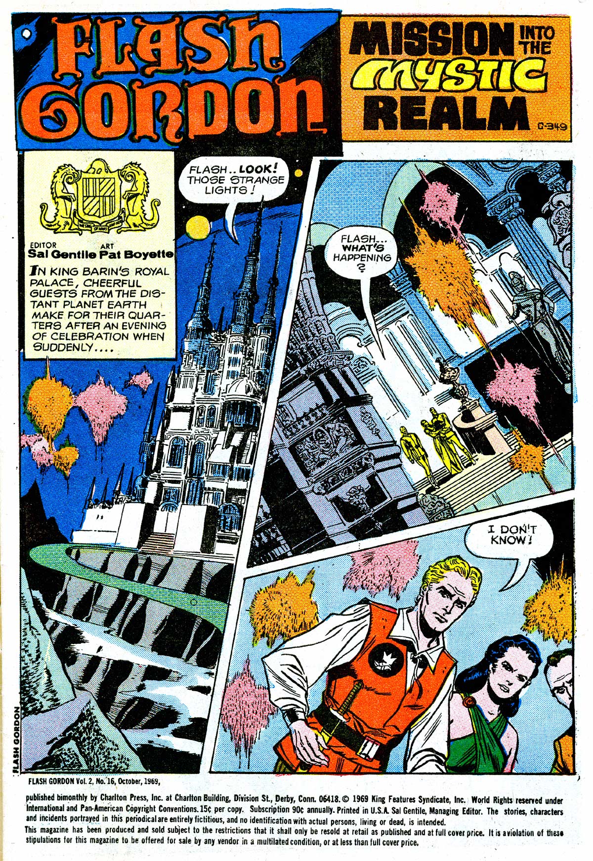 Read online Flash Gordon (1969) comic -  Issue #16 - 2