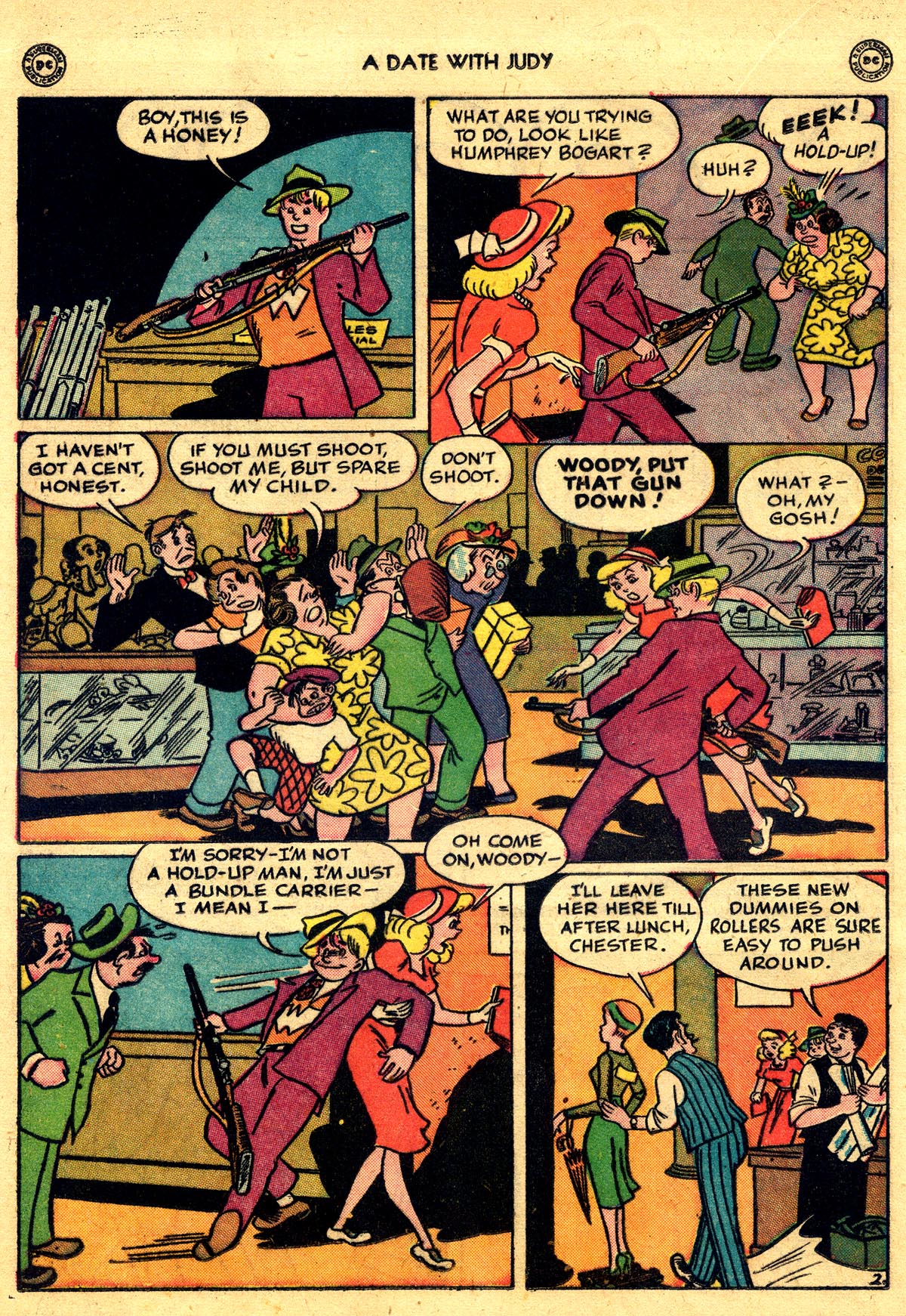 Read online A Date with Judy comic -  Issue #4 - 22