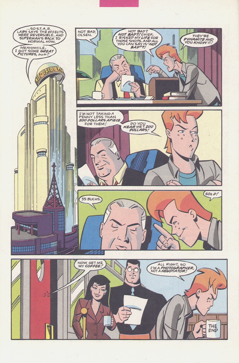 Read online Superman Adventures comic -  Issue #4 - 23