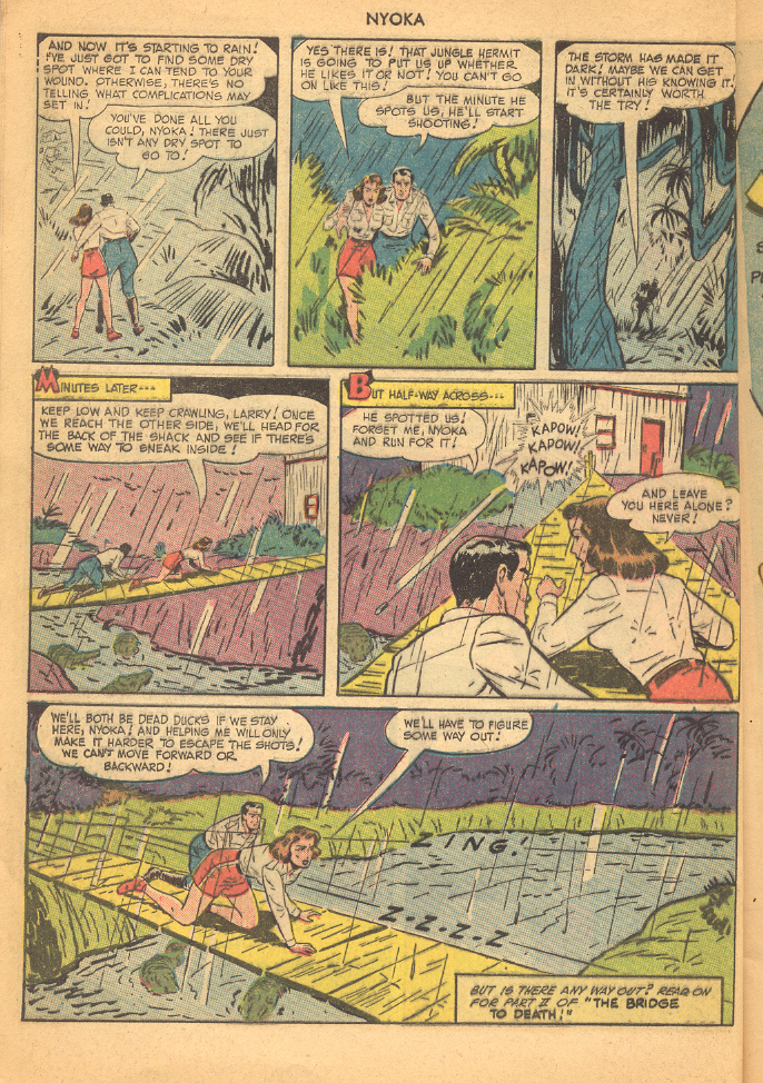 Read online Nyoka the Jungle Girl (1945) comic -  Issue #37 - 8