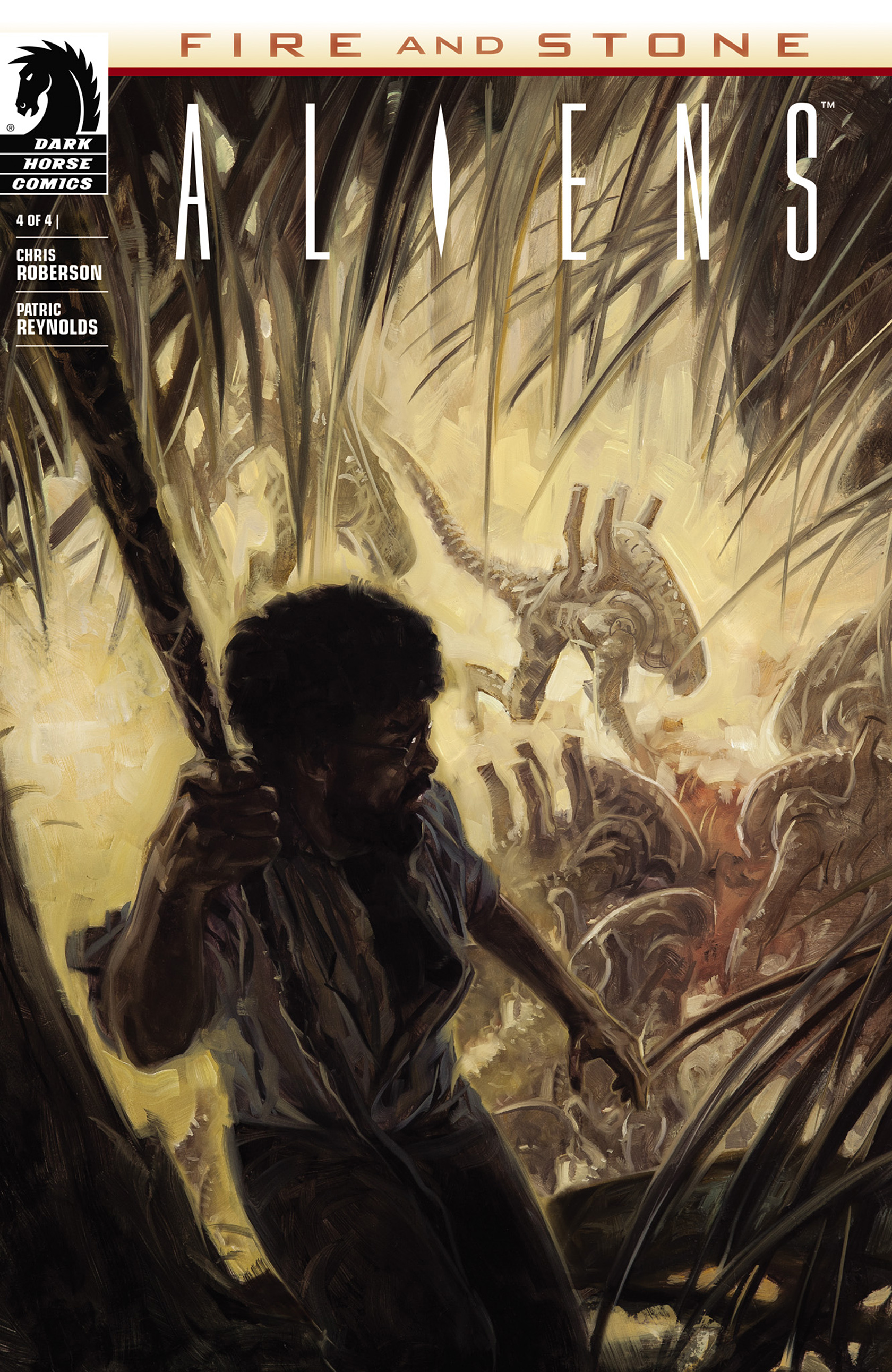 Read online Aliens: Fire and Stone comic -  Issue #4 - 1