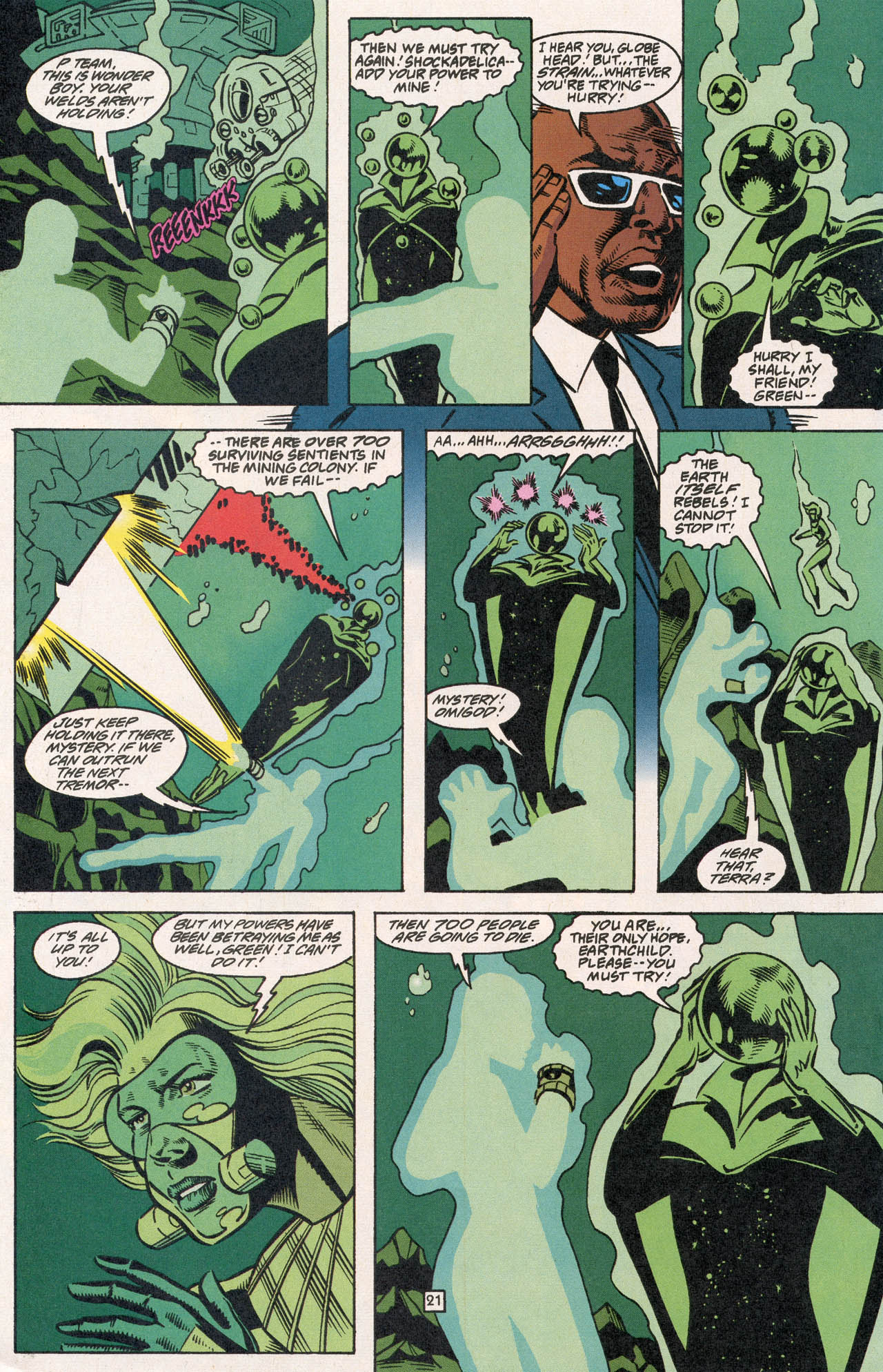 Read online Team Titans comic -  Issue #24 - 26