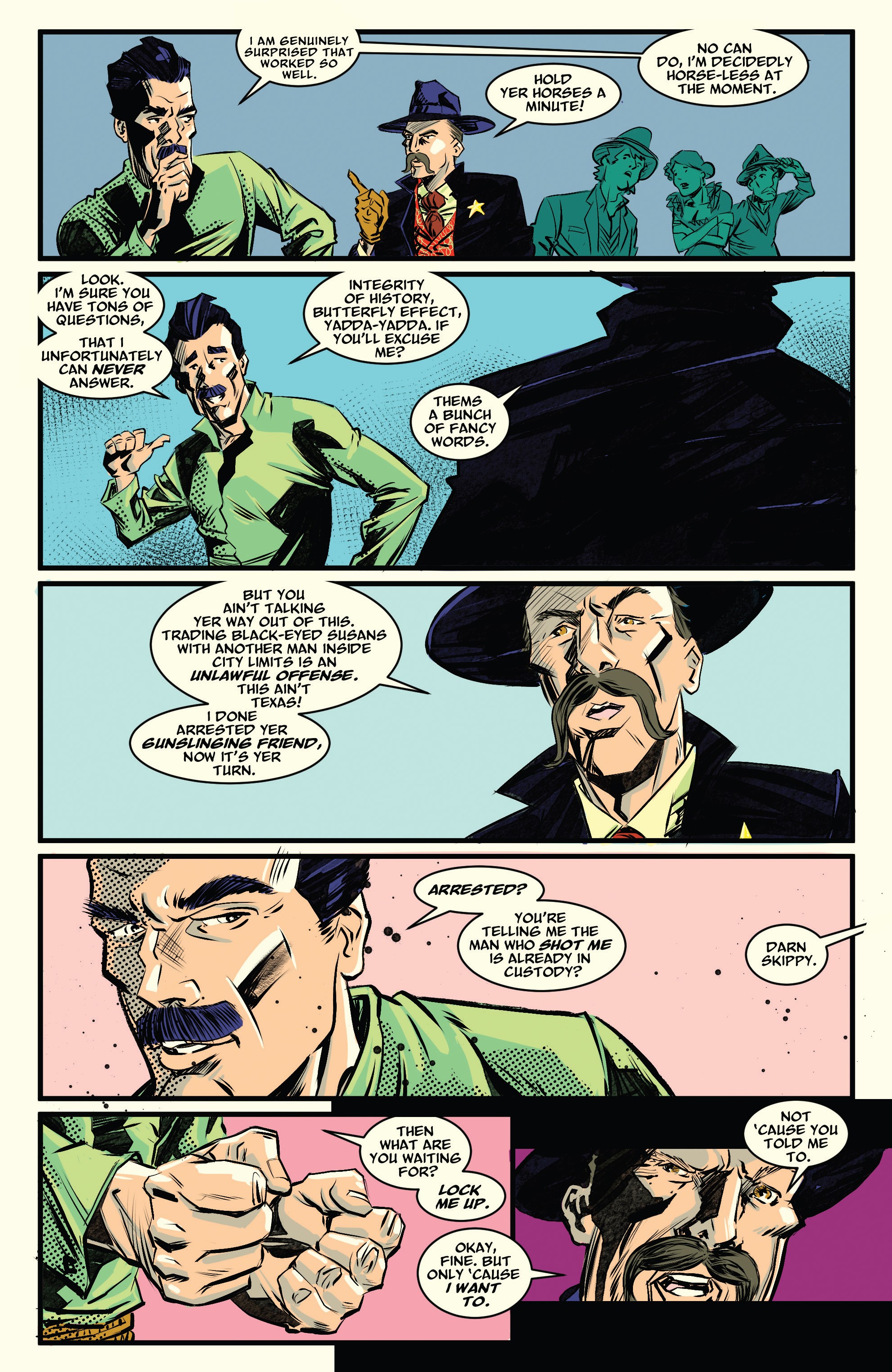 Read online Albert Einstein: Time Mason comic -  Issue #4 - 7