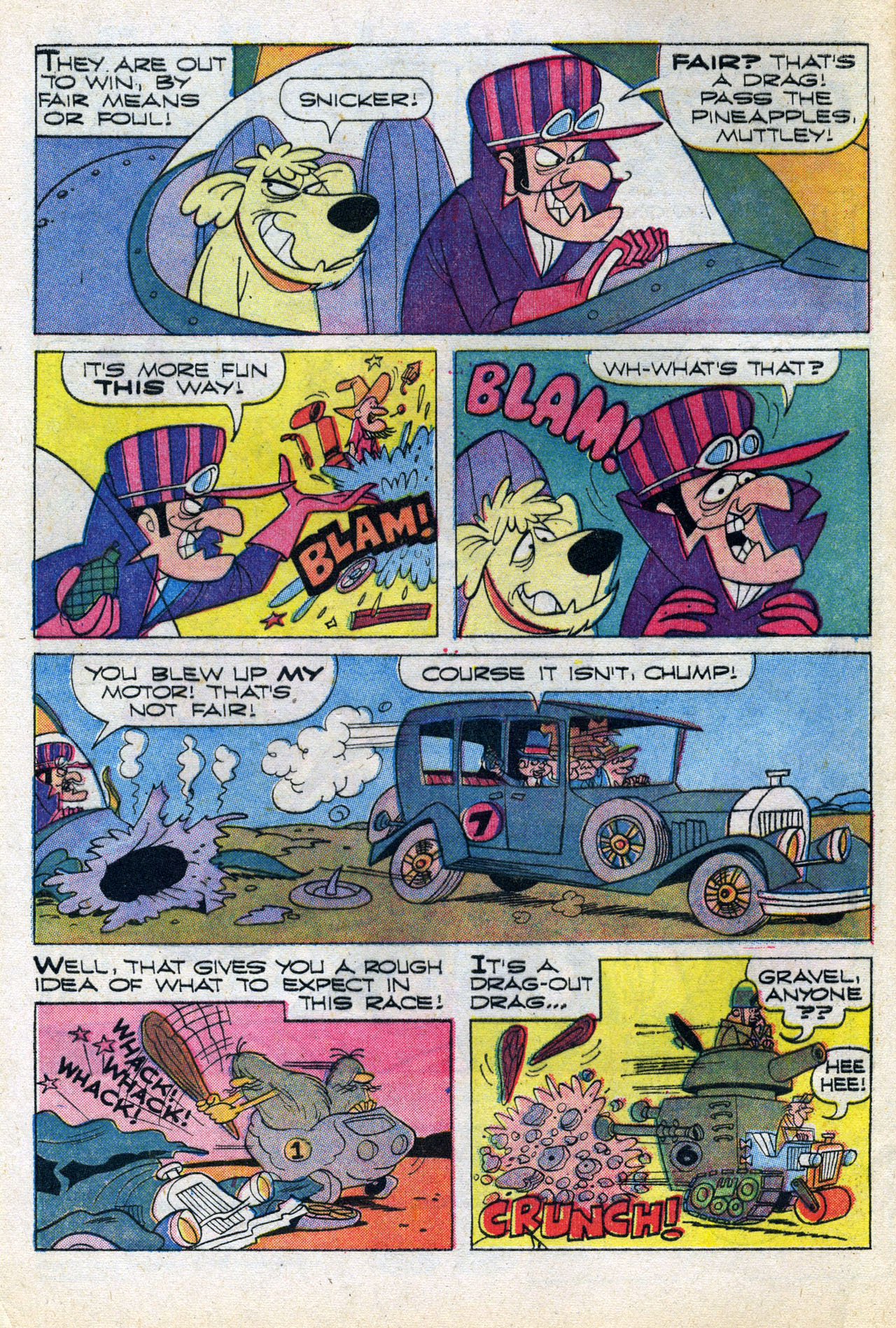 Read online Hanna-Barbera Wacky Races comic -  Issue #2 - 3