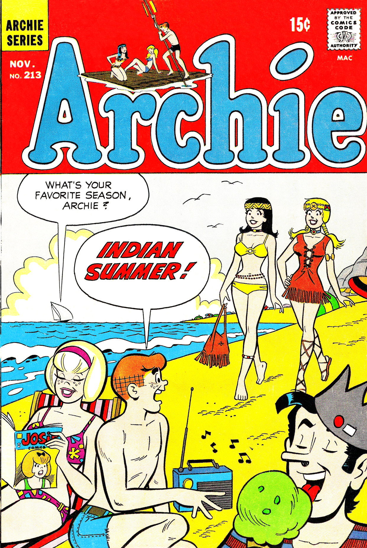 Read online Archie (1960) comic -  Issue #213 - 1