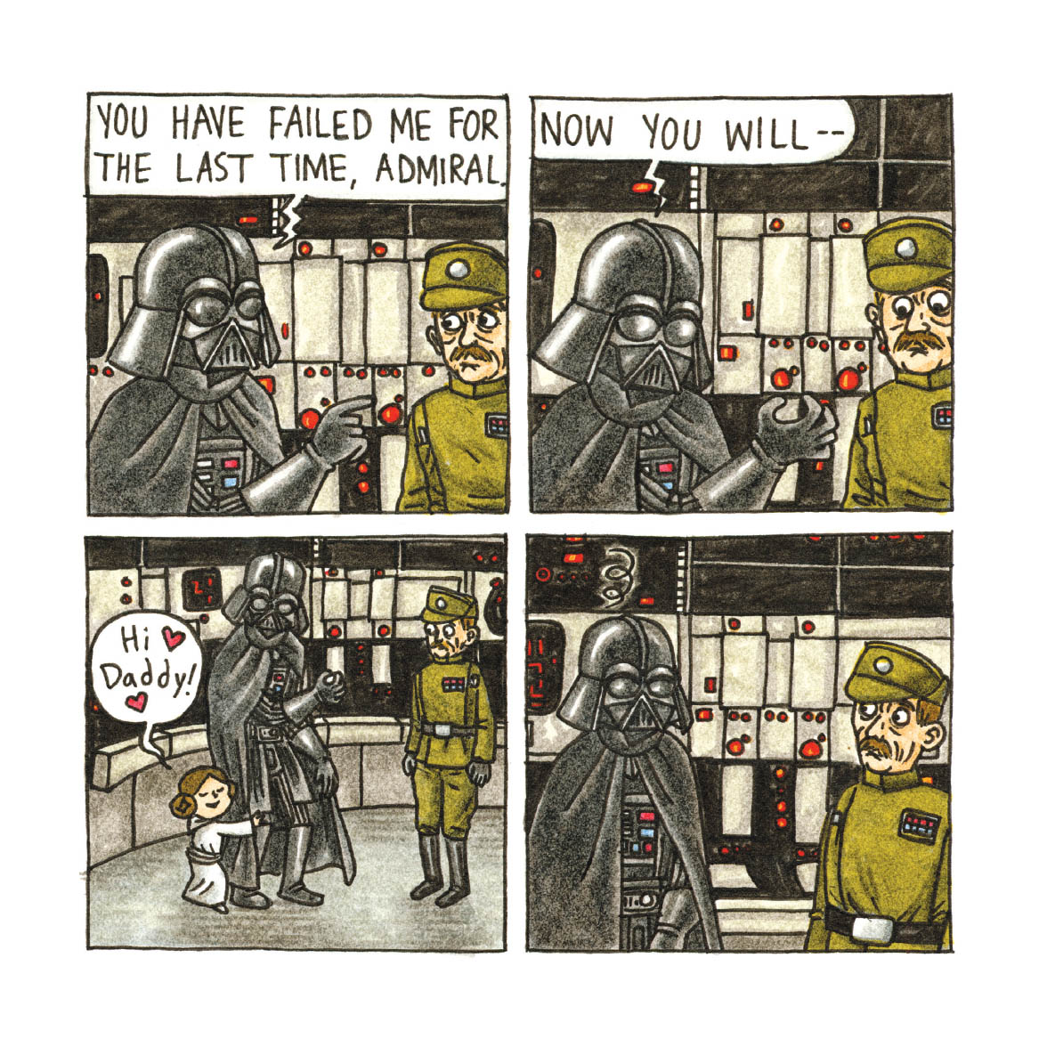 Read online Star Wars: Vader's Little Princess comic -  Issue # TPB - 9