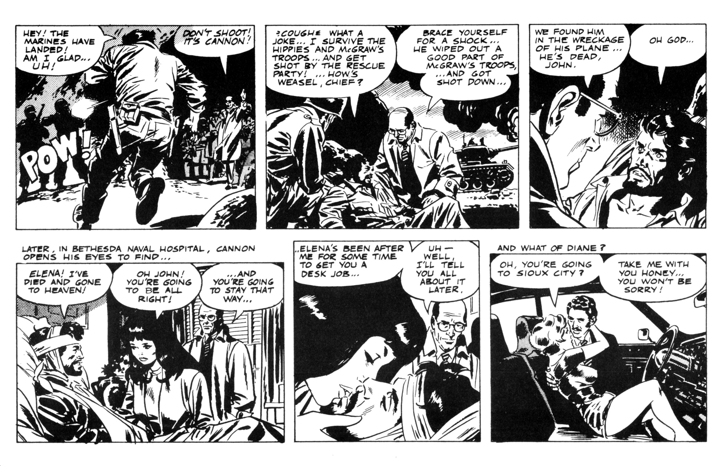 Read online Wallace Wood's Cannon comic -  Issue #5 - 31