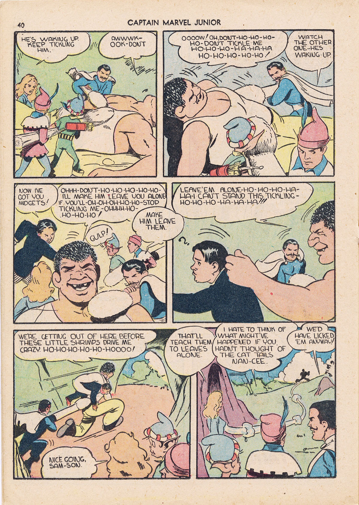 Read online Captain Marvel, Jr. comic -  Issue #6 - 38