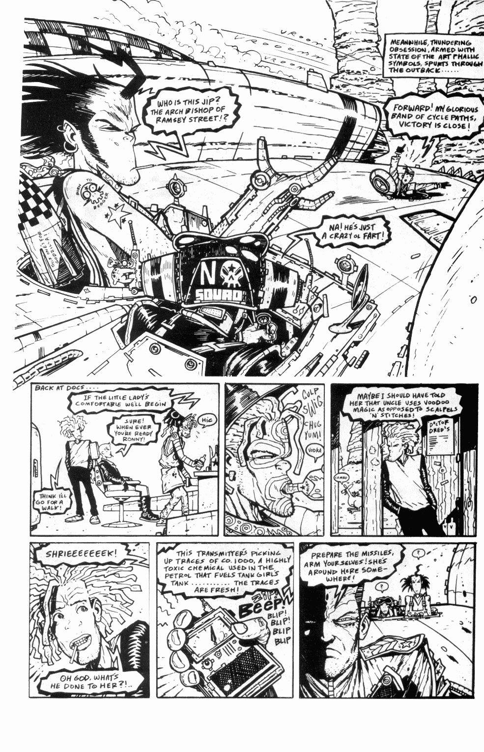 Read online Tank Girl (1991) comic -  Issue #1 - 31