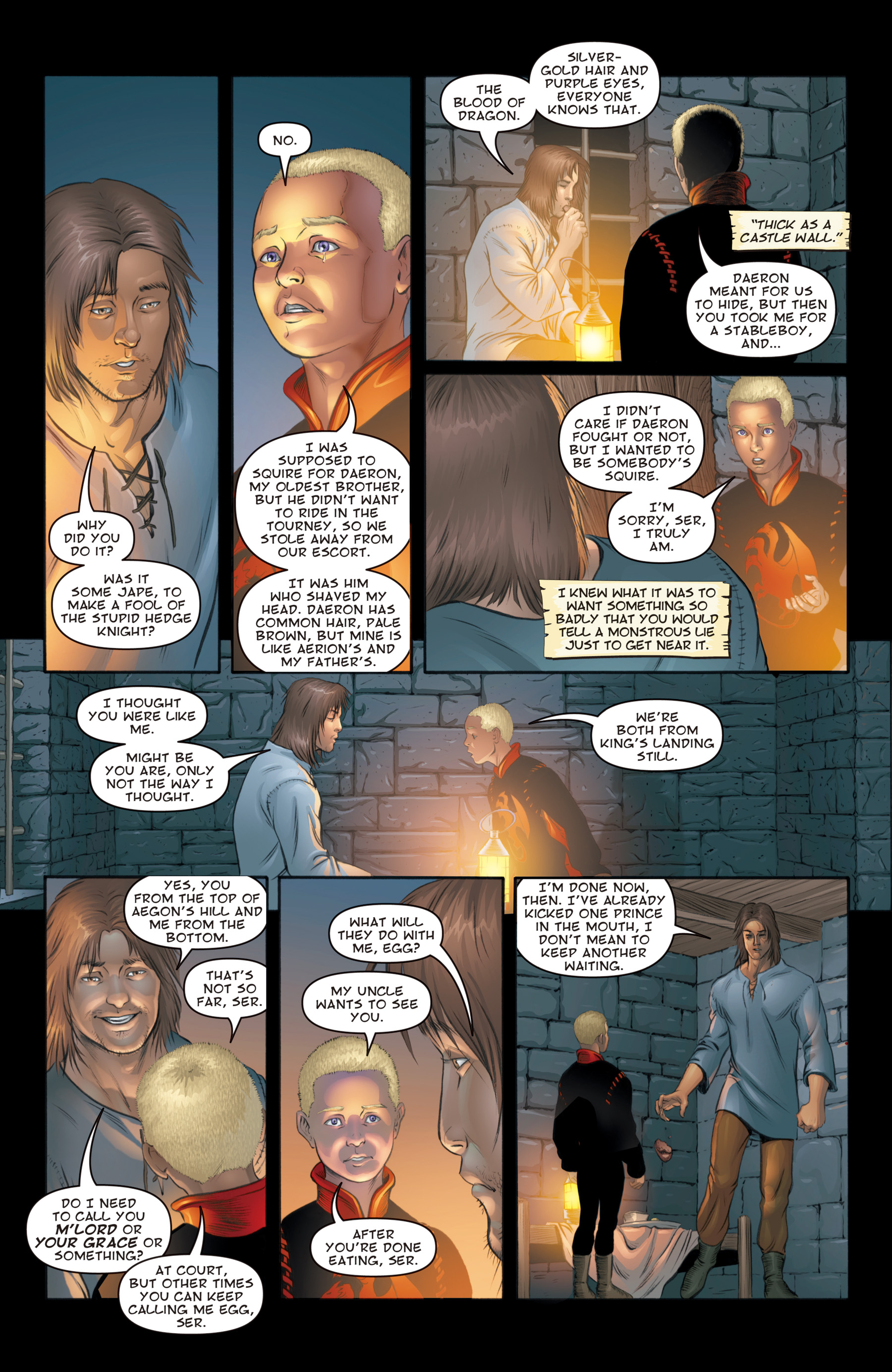 Read online The Hedge Knight: The Graphic Novel comic -  Issue # Full - 96