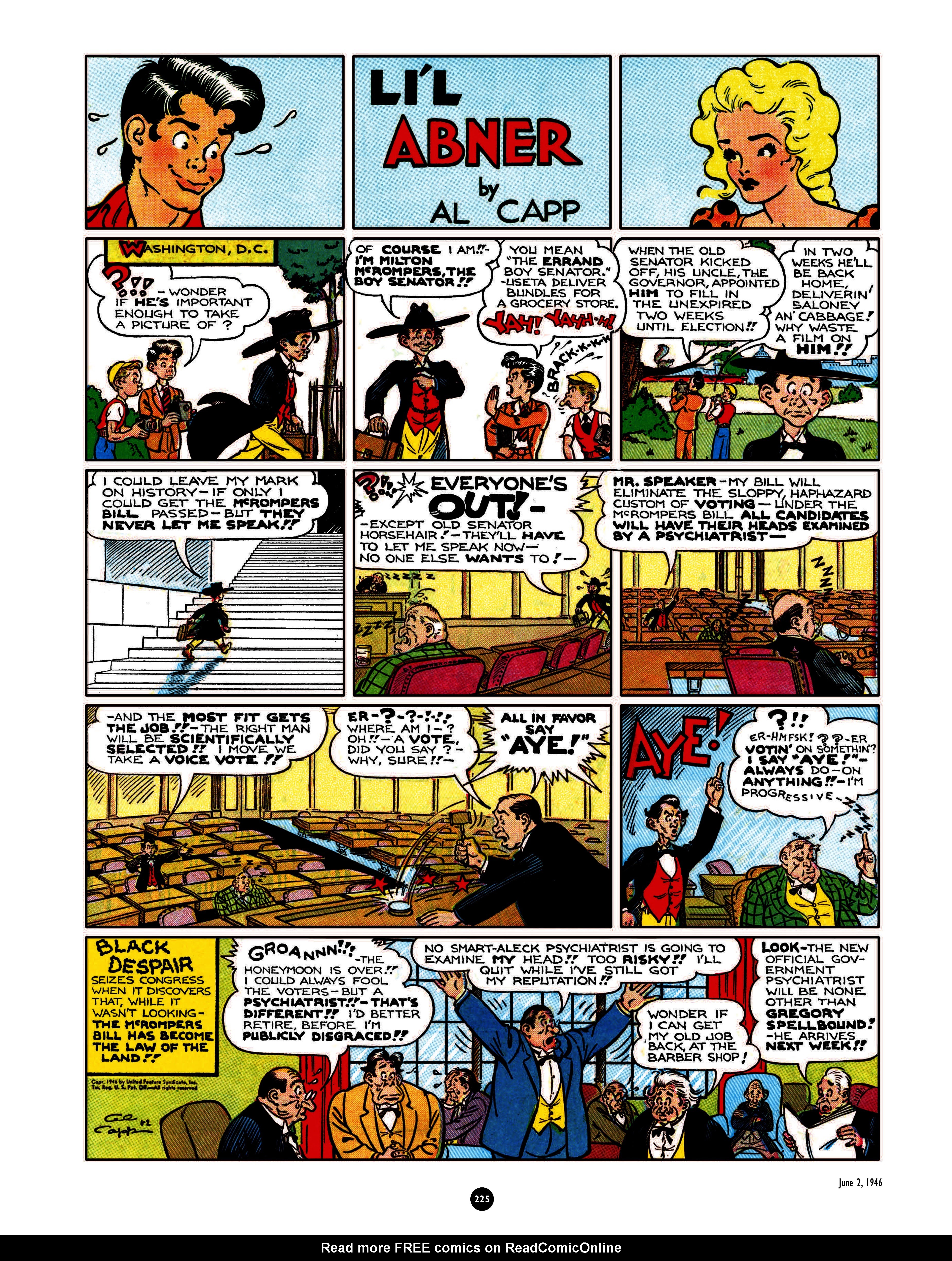 Read online Al Capp's Li'l Abner Complete Daily & Color Sunday Comics comic -  Issue # TPB 6 (Part 3) - 26