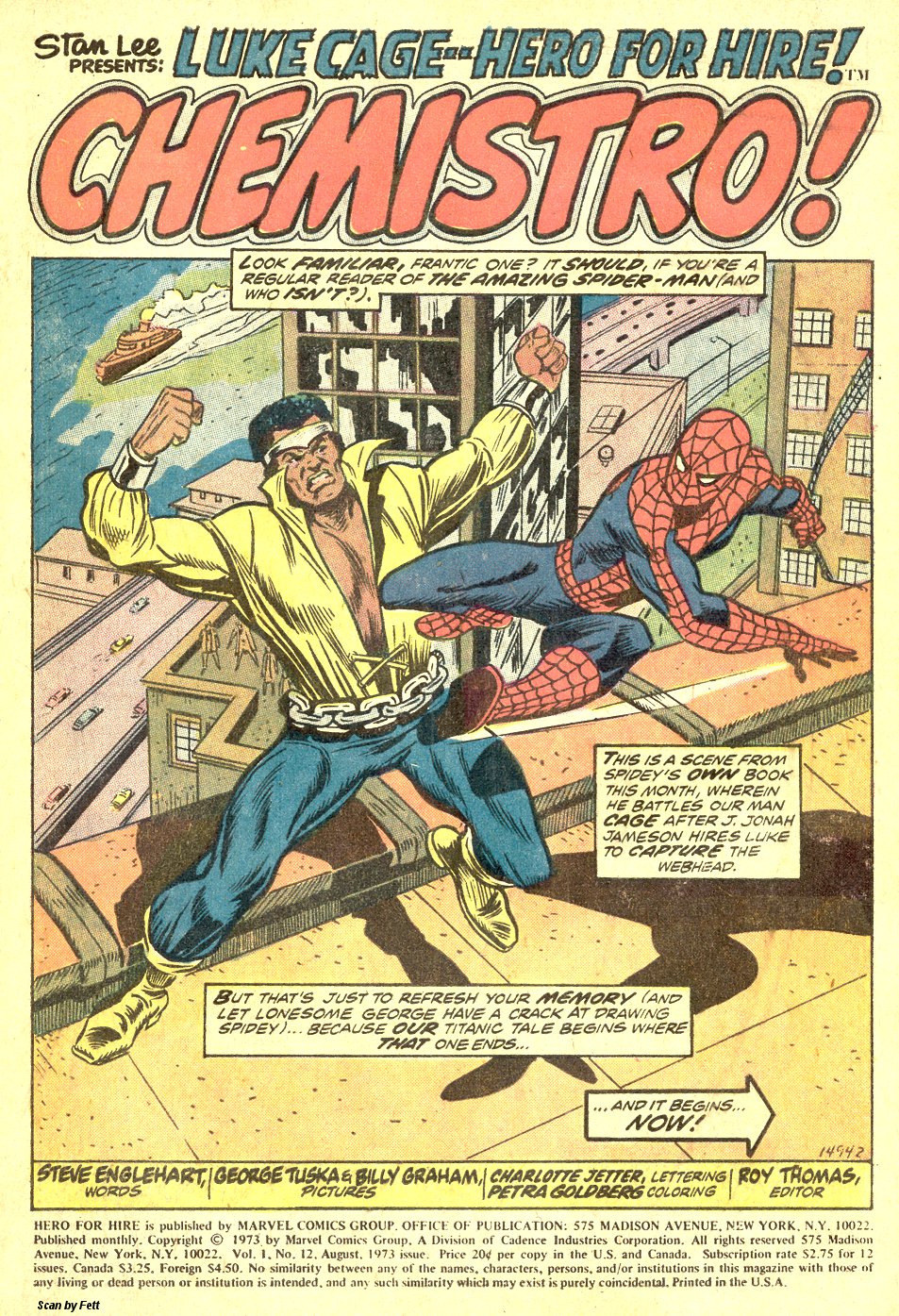 Read online Hero for Hire comic -  Issue #12 - 2