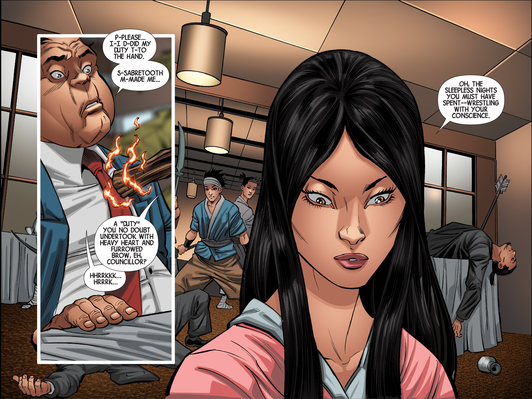 Read online Wolverine: Japan's Most Wanted comic -  Issue #13 - 7