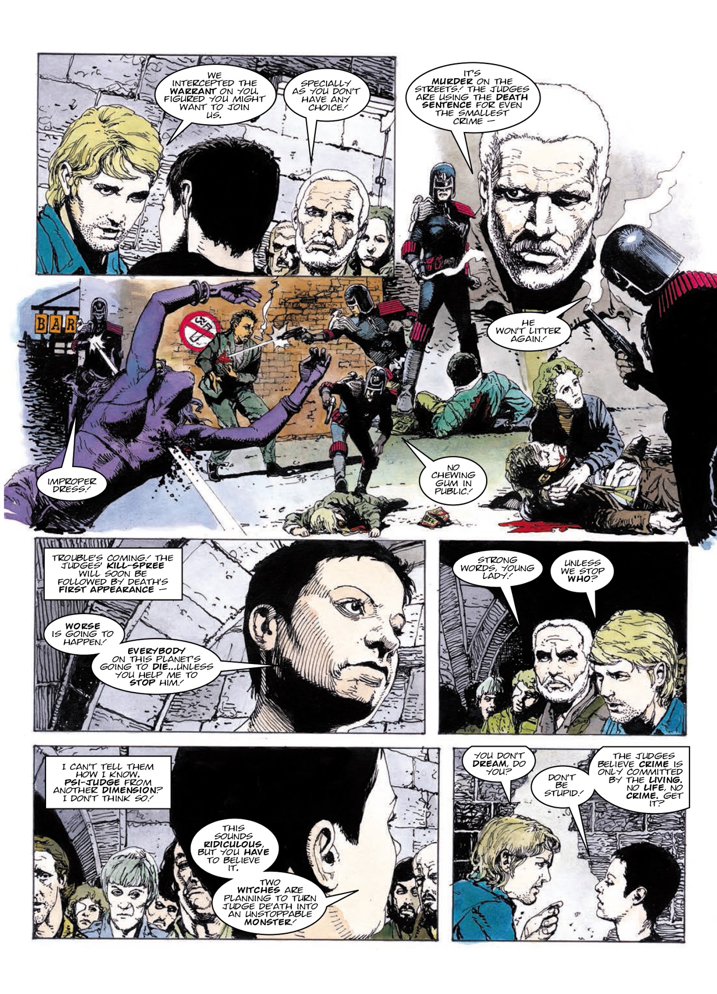 Read online Judge Anderson: The Psi Files comic -  Issue # TPB 4 - 119