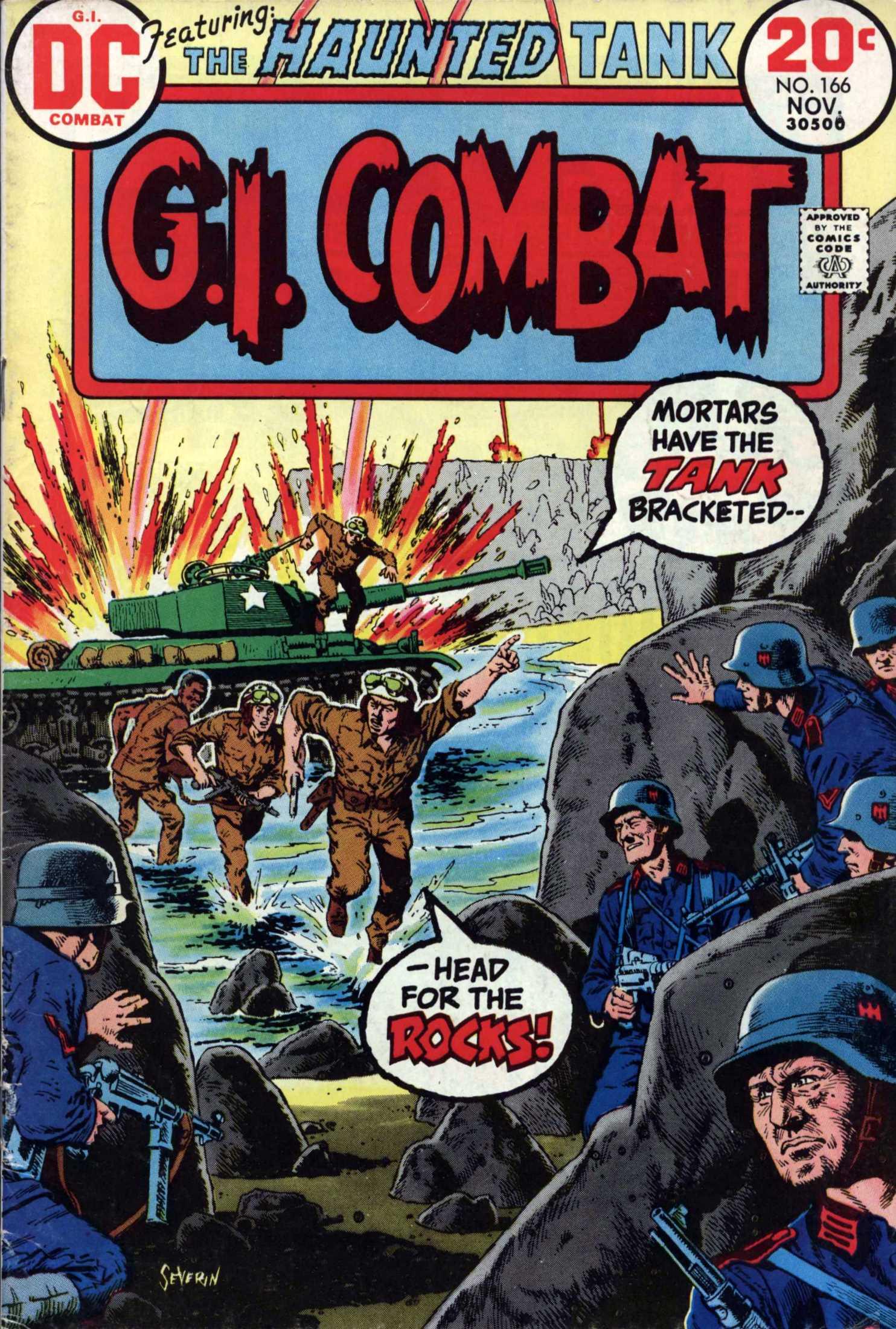Read online G.I. Combat (1952) comic -  Issue #166 - 1