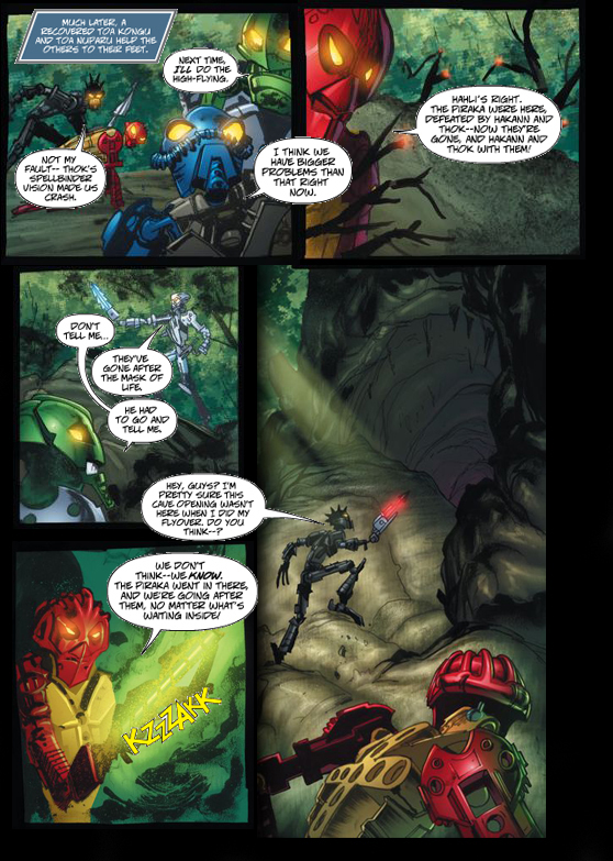 Read online Bionicle: Ignition comic -  Issue #4 - 5